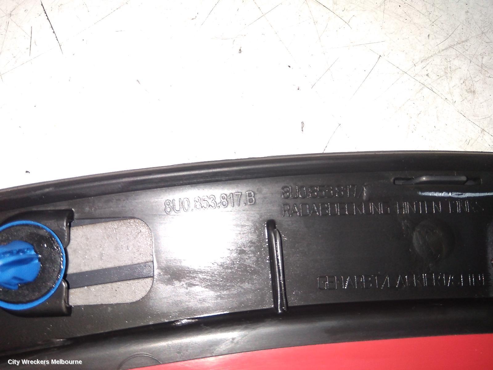 AUDI Q3 WHEEL ARCH FLARE, LH REAR, 8U, 03/2012 - 12/2018