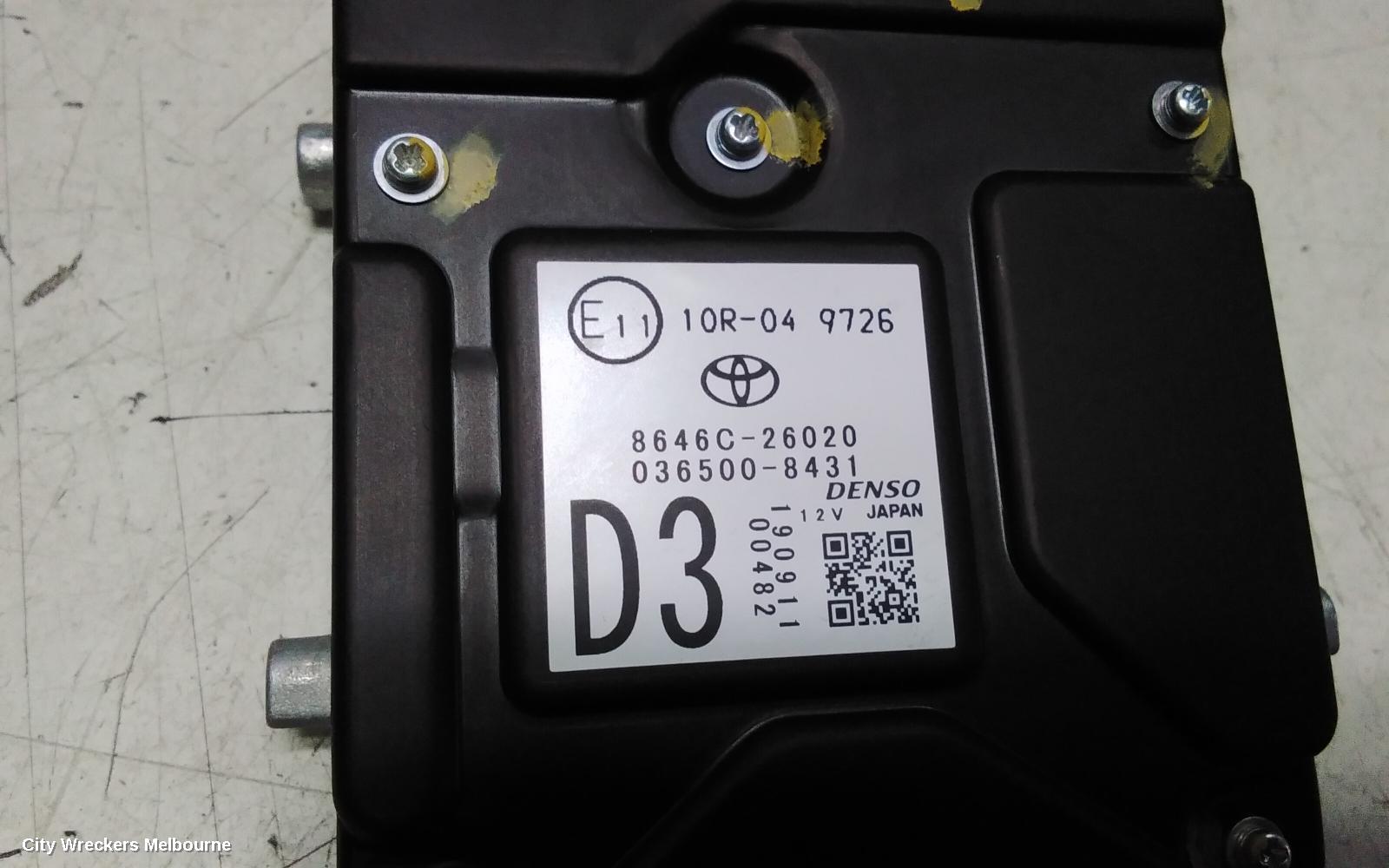 TOYOTA HIACE REVERSE CAMERA, FRONT CAMERA, 300 SERIES, 02/2019 ONWARDS