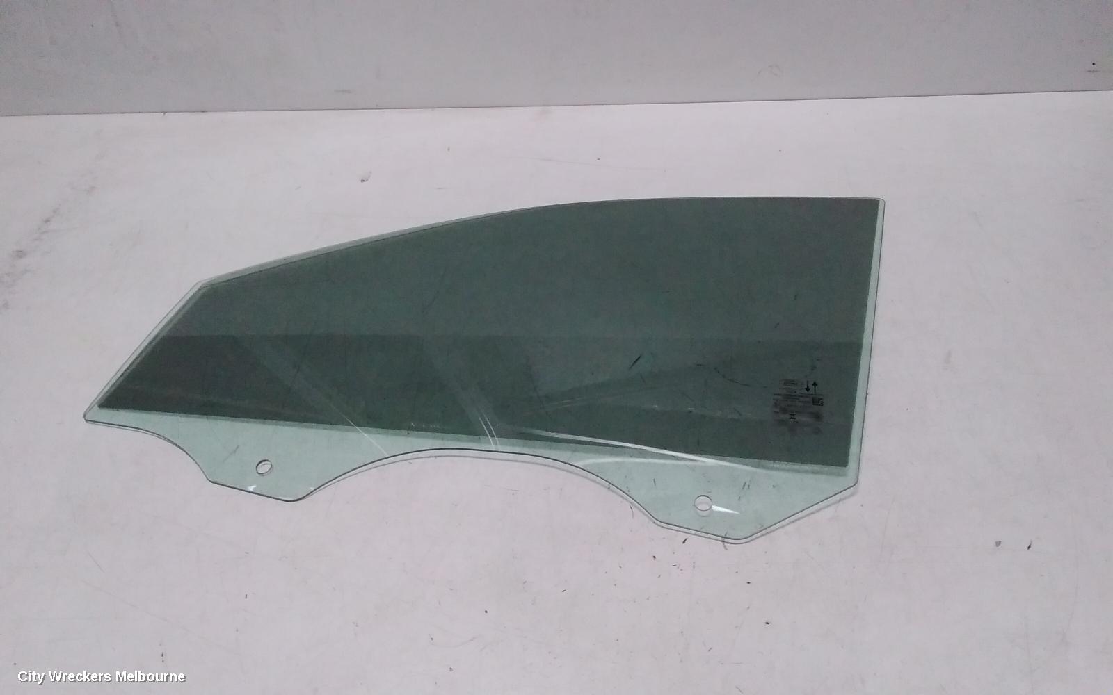 FORD RANGER LEFT FRONT DOOR WINDOW, RA, DUAL CAB, 05/2022 ONWARDS