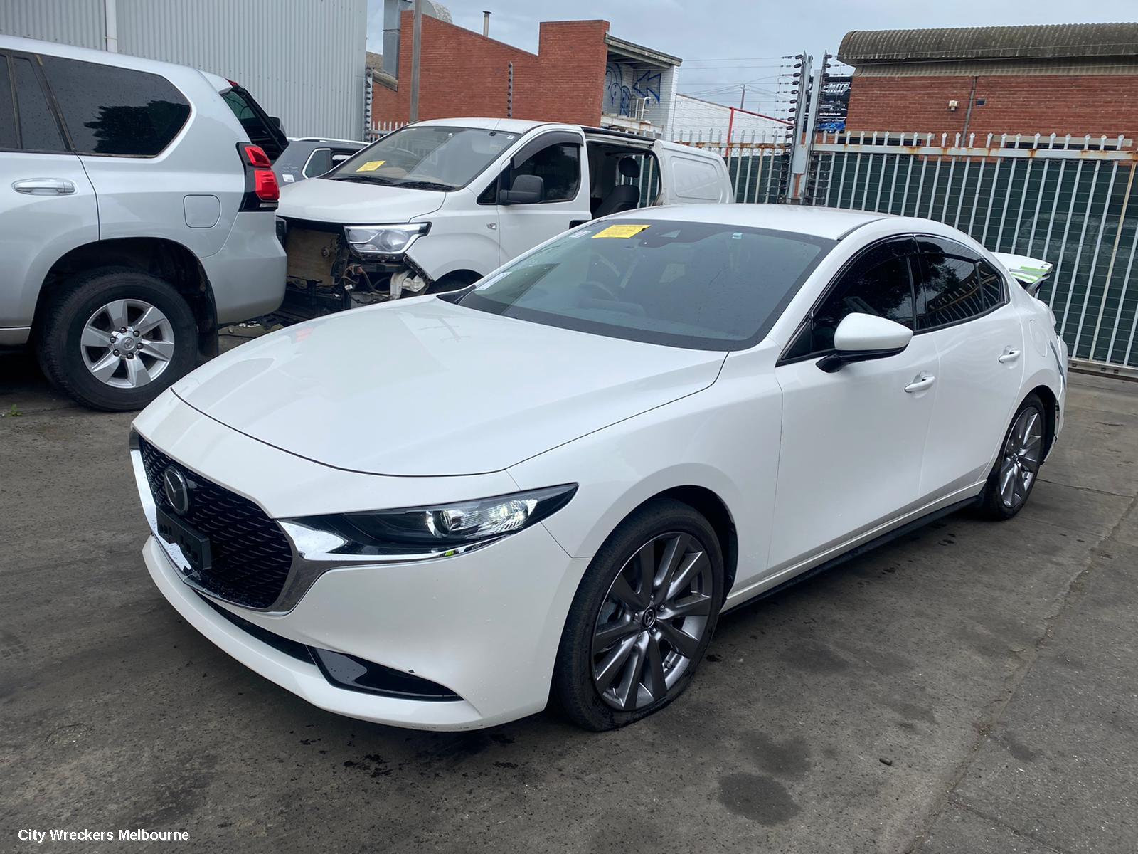 MAZDA 3 SUNVISOR, BP, LH SIDE, 03/2019 ONWARDS