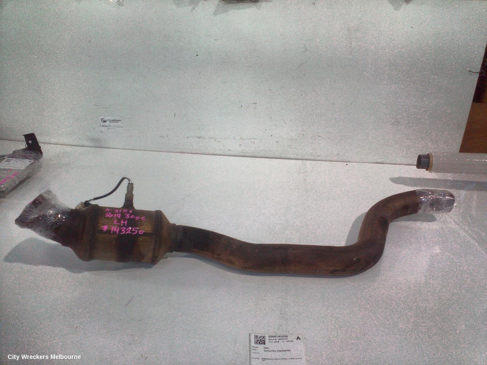 CHRYSLER 300C CATALYTIC CONVERTER, UNDERCAR CAT-TYPE, 6.4, PETROL, LH SIDE, LX, 01/2015 - 12/2021
