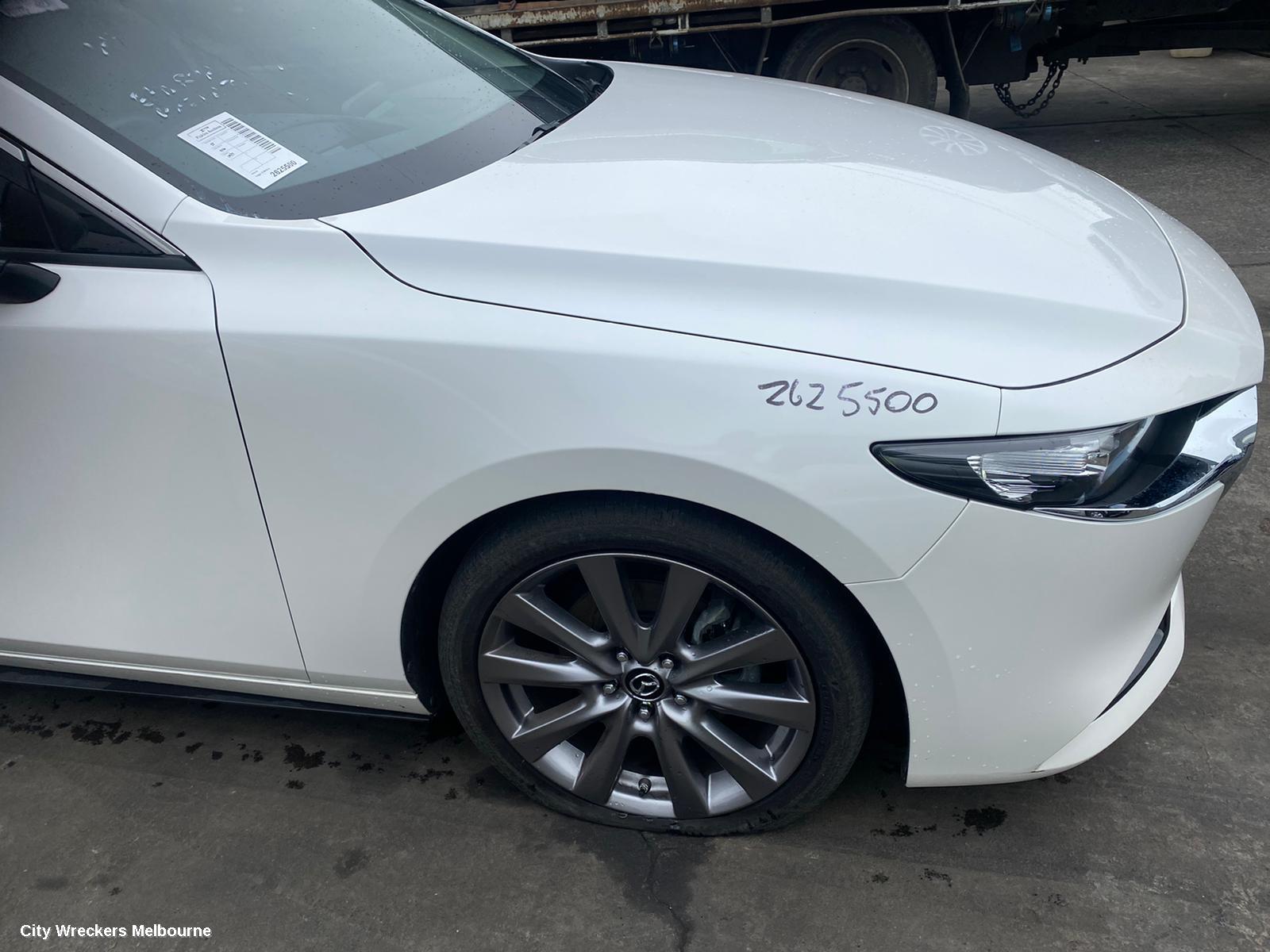 MAZDA 3 SUNVISOR, BP, LH SIDE, 03/2019 ONWARDS