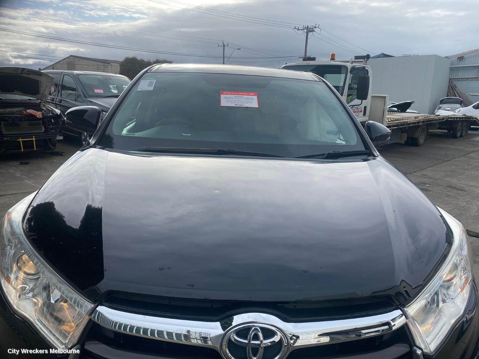TOYOTA KLUGER RIGHT FRONT WINDOW REG/MOTOR, XU50 SERIES, 03/2014 - 02/2021