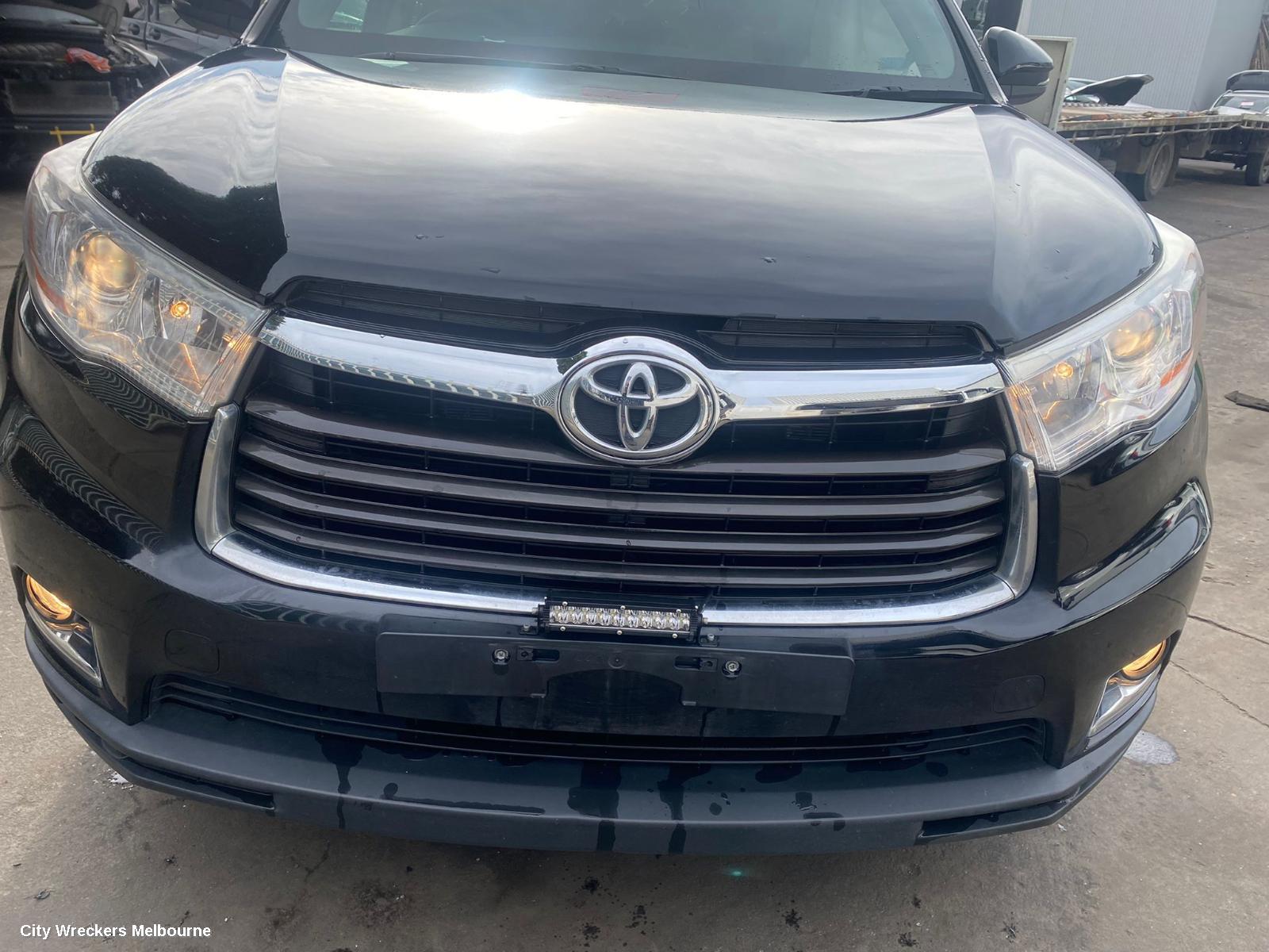TOYOTA KLUGER RIGHT FRONT WINDOW REG/MOTOR, XU50 SERIES, 03/2014 - 02/2021