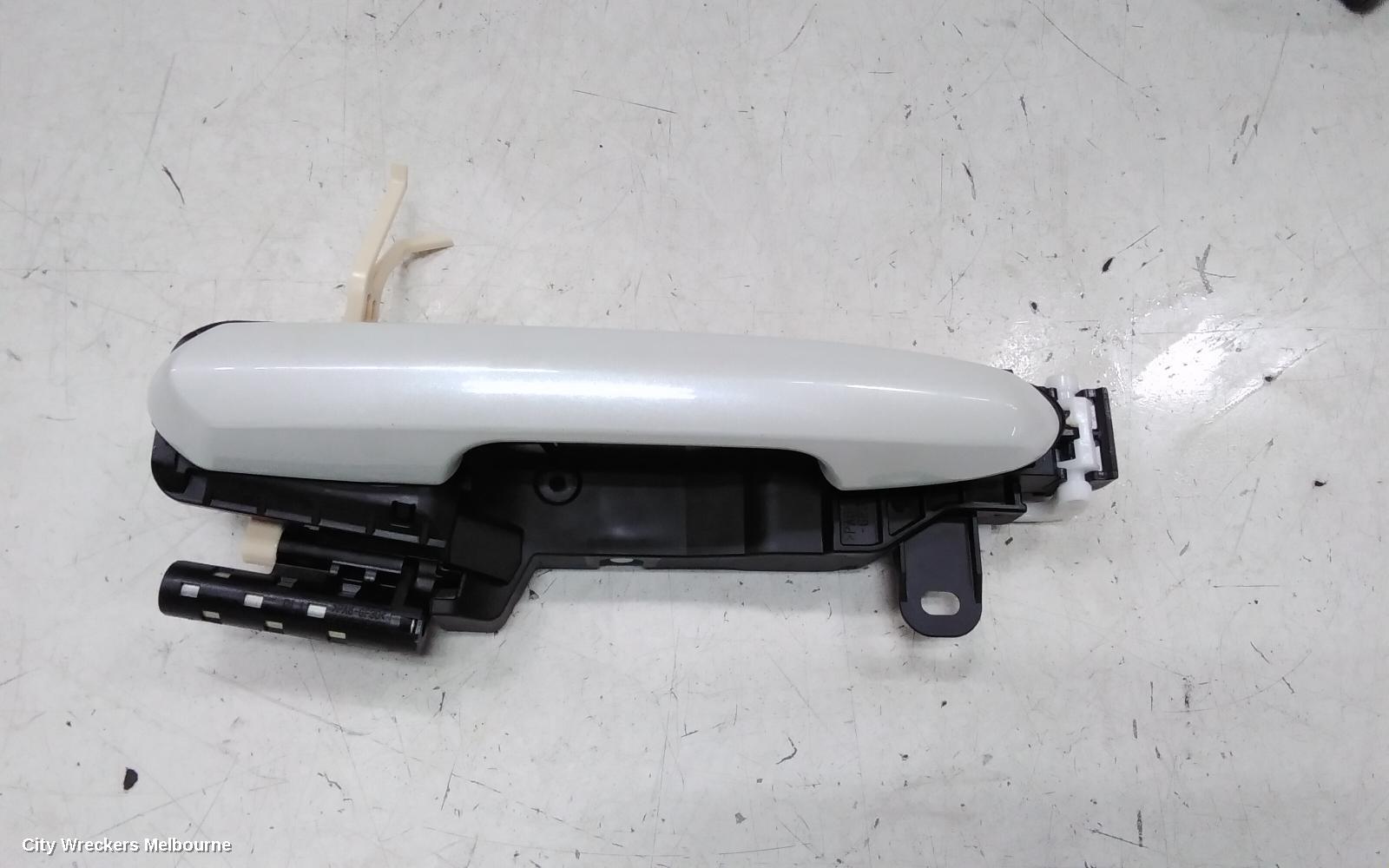 TOYOTA KLUGER DOOR HANDLE, LH REAR, OUTER, COLOUR CODED, XU70 SERIES, 03/2021 ONWARDS