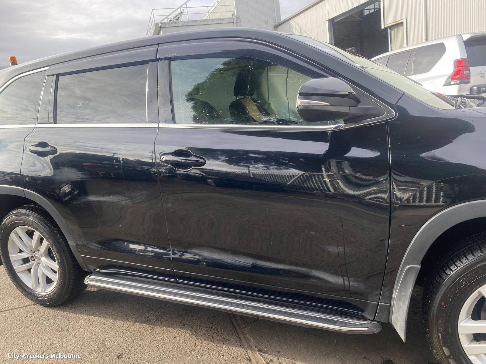 TOYOTA KLUGER RIGHT REAR DOOR, GSU50/GSU55, 03/2014 - 02/2021