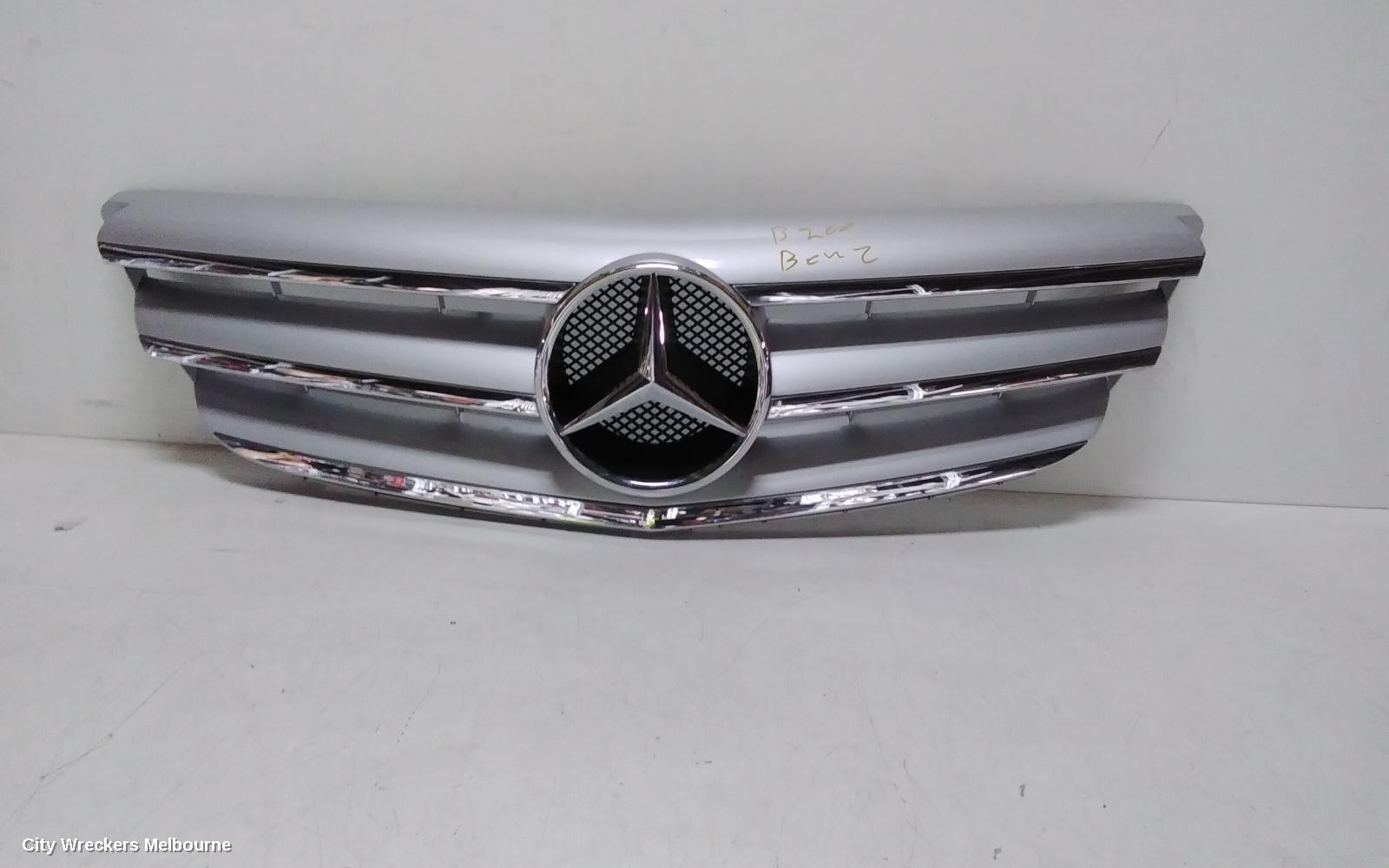 MERCEDES B CLASS GRILLE, RADIATOR GRILLE, W245, STANDARD PACK, 06/2008 - 06/2011