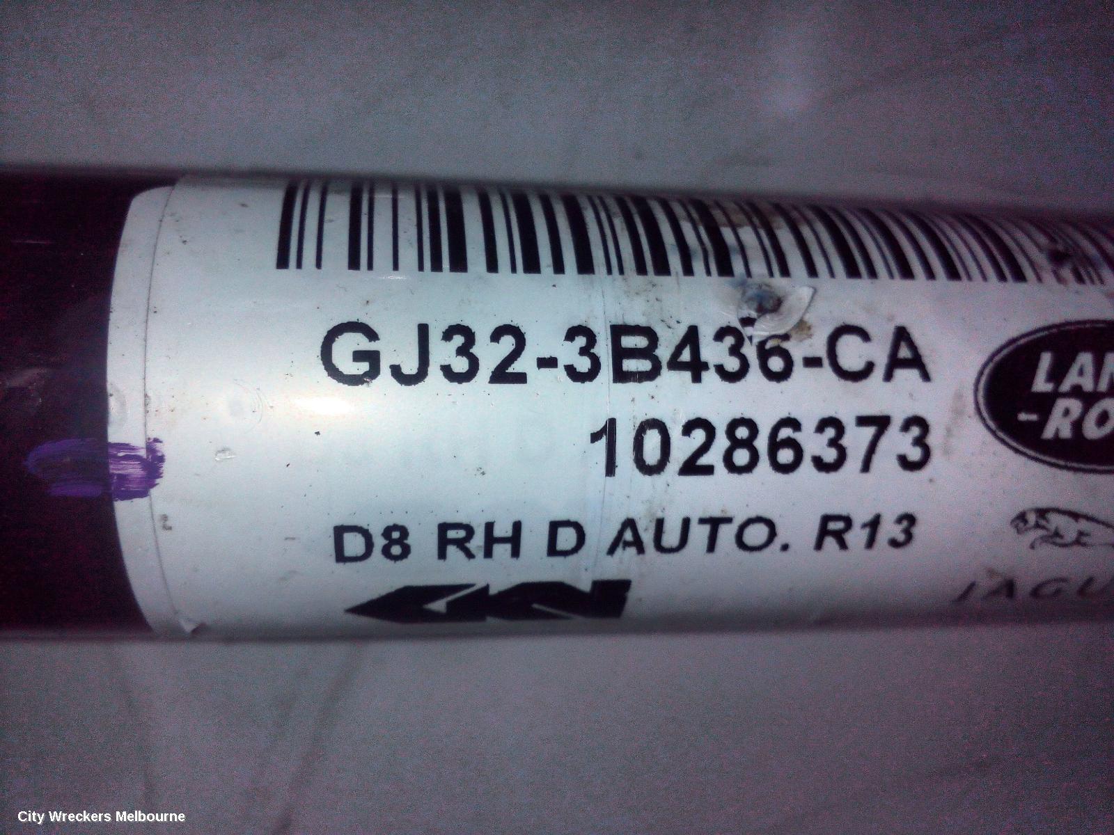 JAGUAR E PACE LEFT DRIVESHAFT, X540, FRONT, AUTO, DIESEL, 2.0, 11/2017 - 09/2020