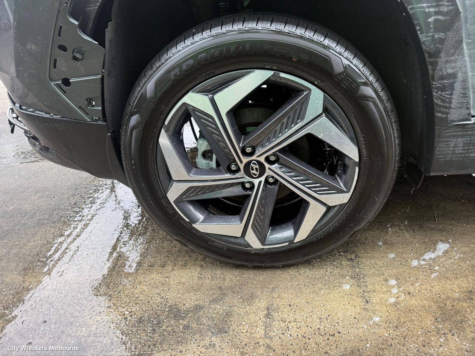 HYUNDAI TUCSON WHEEL MAG, FACTORY, 19X7.5IN, 5 Y SPOKE, NX4, 02/2021 - 01/2024