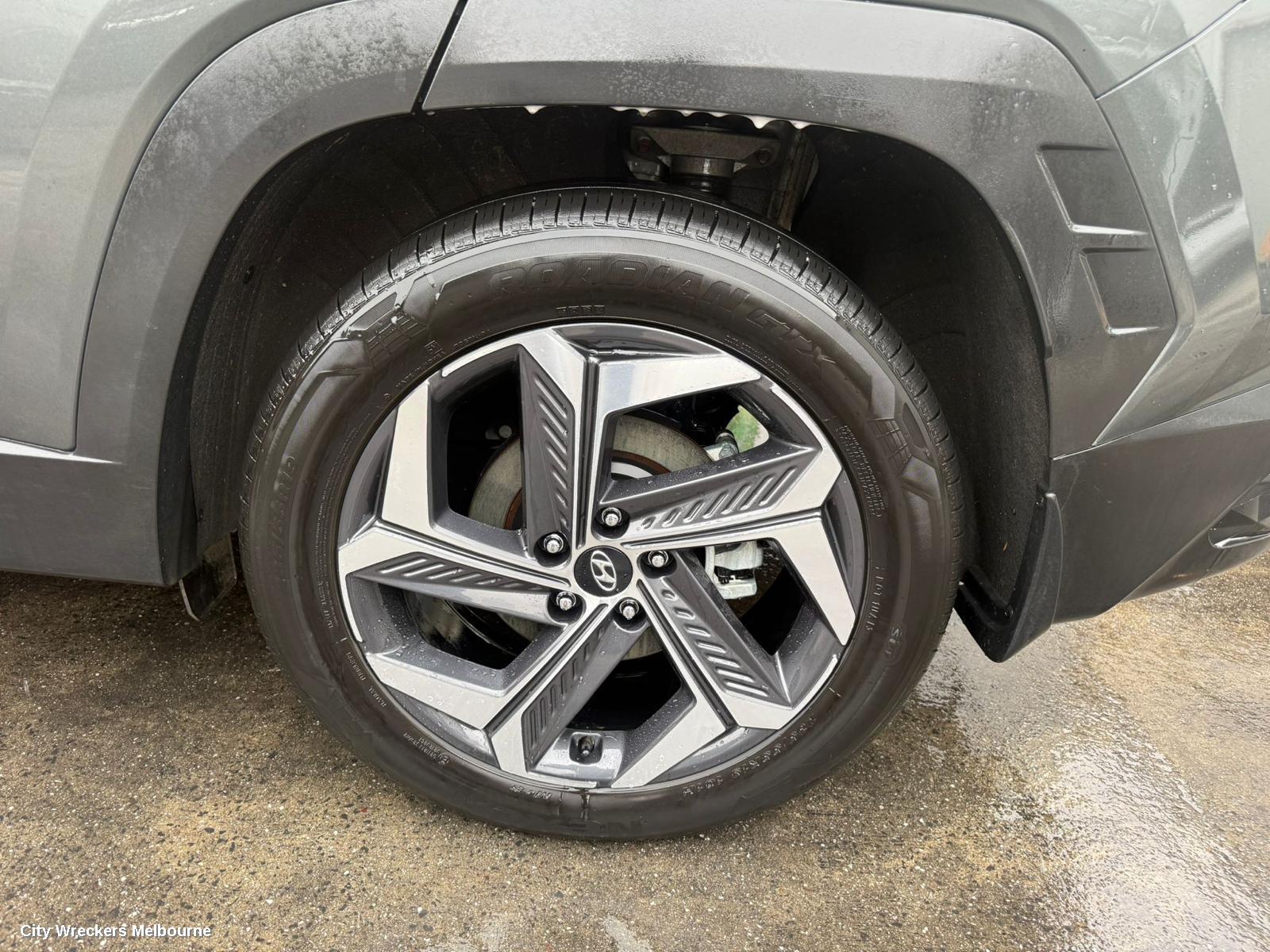 HYUNDAI TUCSON WHEEL MAG, FACTORY, 19X7.5IN, 5 Y SPOKE, NX4, 02/2021 - 01/2024