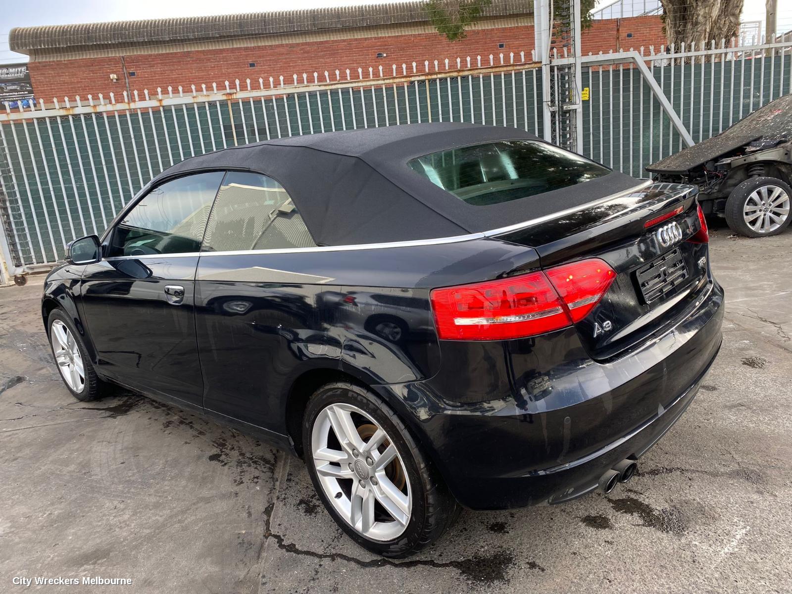 AUDI A3 RIGHT FRONT WINDOW REG/MOTOR, 8P, 2DR CABRIOLET, 11/2009 - 04/2013