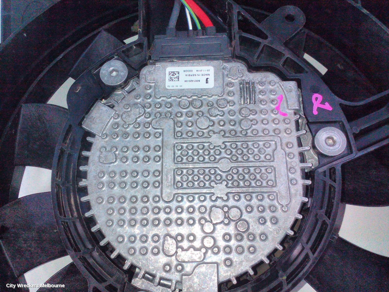 LAND ROVER DISCOVERY FAN, DUAL FAN ASSY, DIESEL, 3.0, SINGLE/TWIN TURBO, L462, 12/2016 - 12/2020