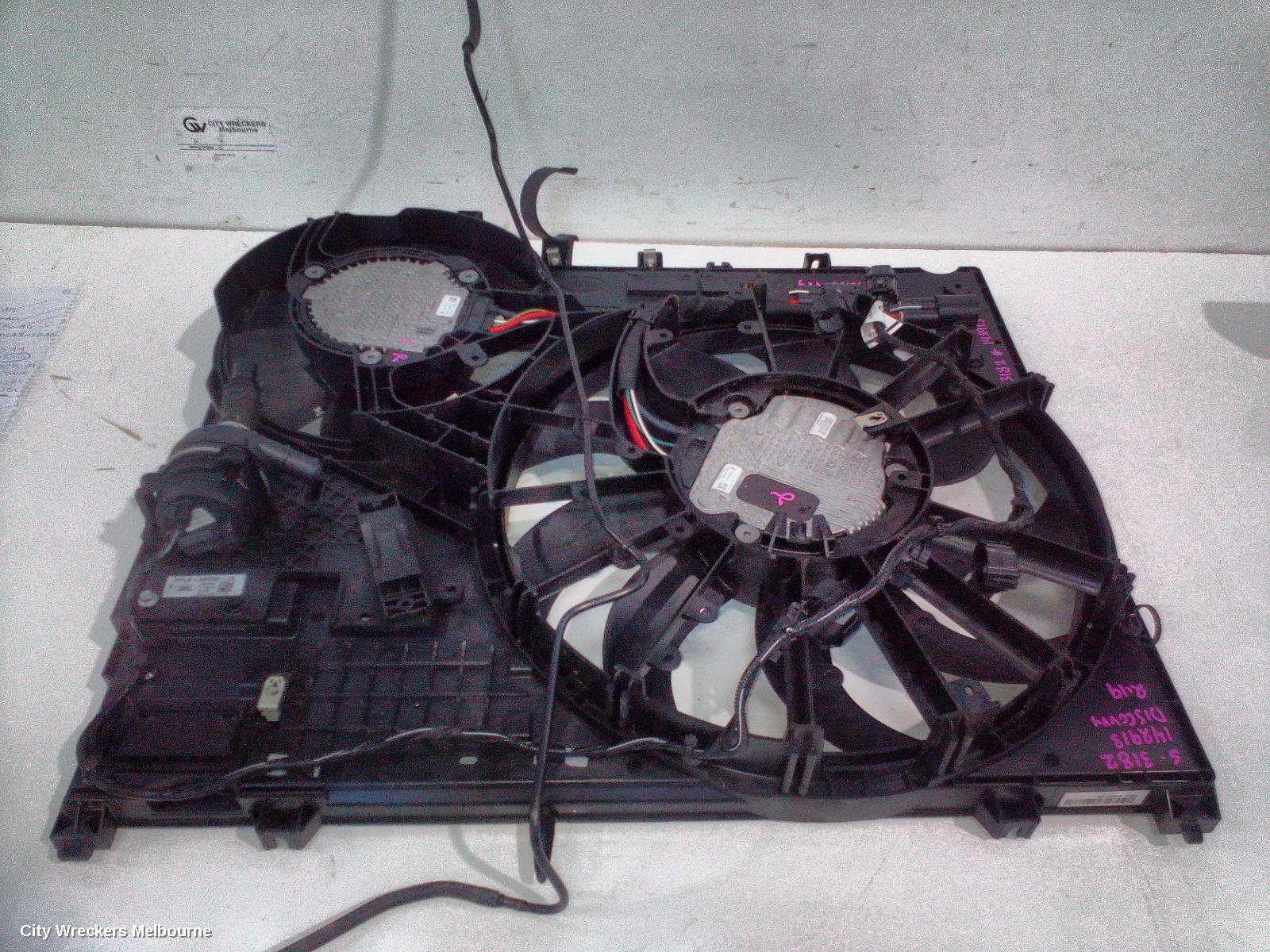 LAND ROVER DISCOVERY FAN, DUAL FAN ASSY, DIESEL, 3.0, SINGLE/TWIN TURBO, L462, 12/2016 - 12/2020
