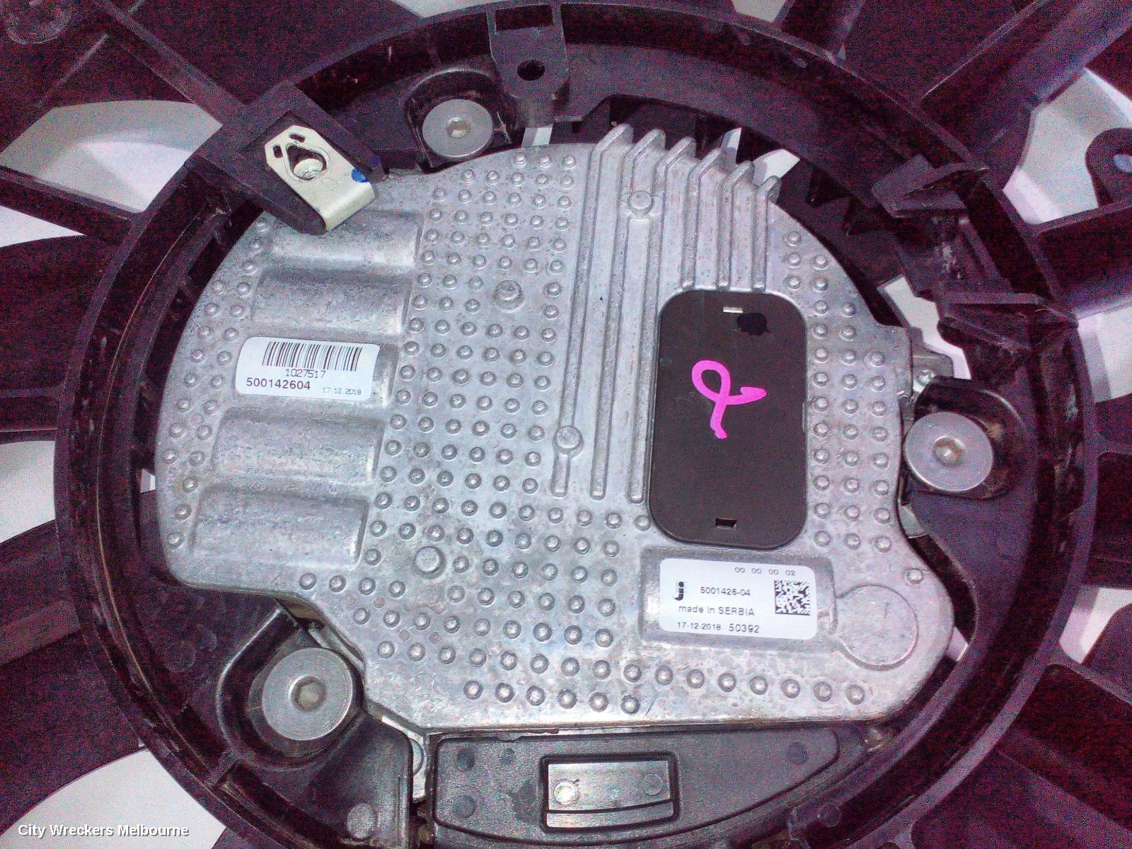 LAND ROVER DISCOVERY FAN, DUAL FAN ASSY, DIESEL, 3.0, SINGLE/TWIN TURBO, L462, 12/2016 - 12/2020