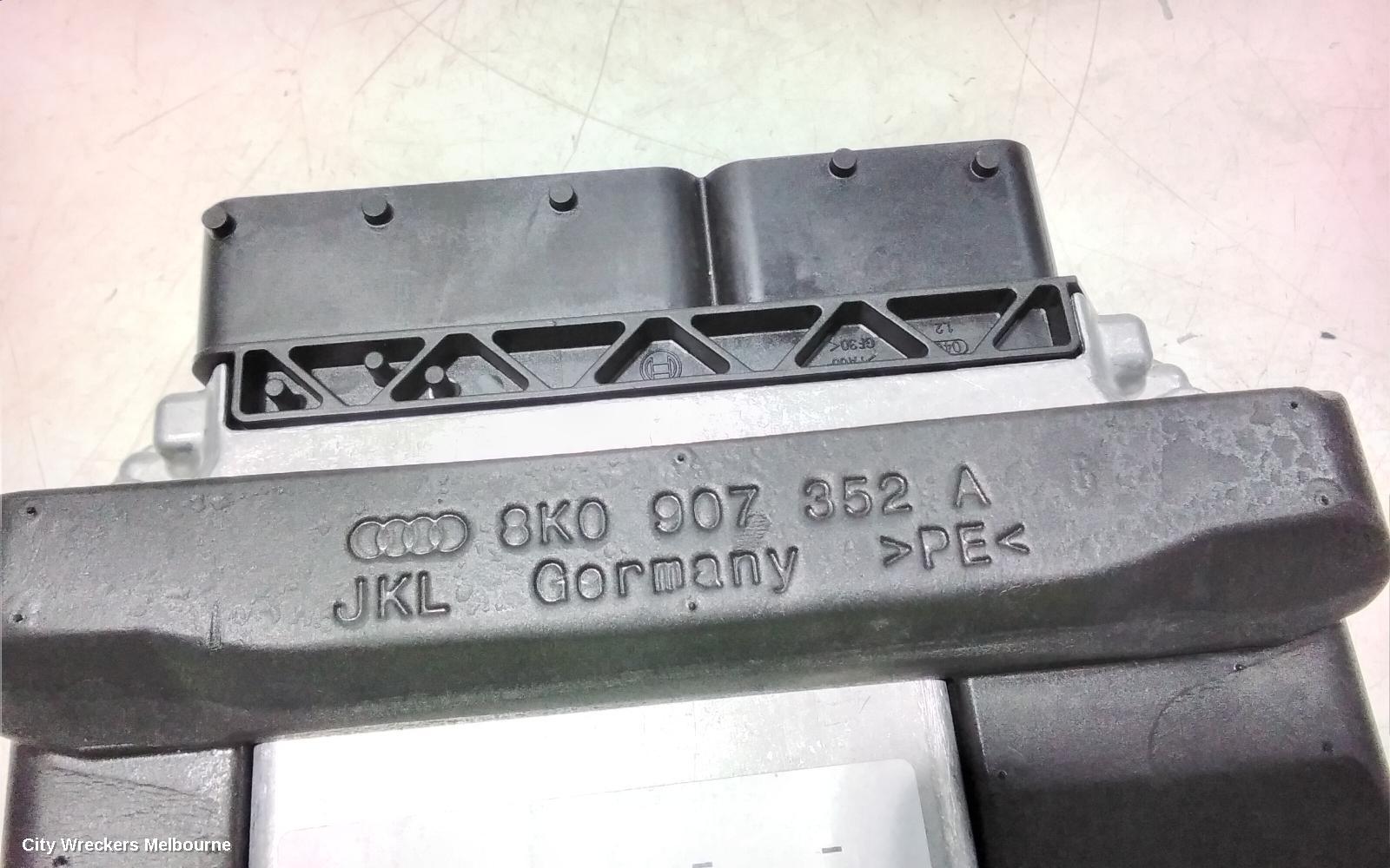 AUDI A5 ECU, ENGINE ECU, 2.0, PETROL, CDNC CODE, ECU ONLY, 8T, 08/2009 - 08/2013