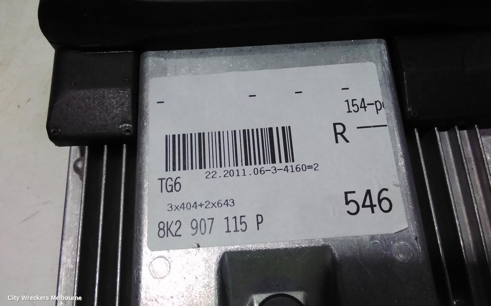 AUDI A5 ECU, ENGINE ECU, 2.0, PETROL, CDNC CODE, ECU ONLY, 8T, 08/2009 - 08/2013