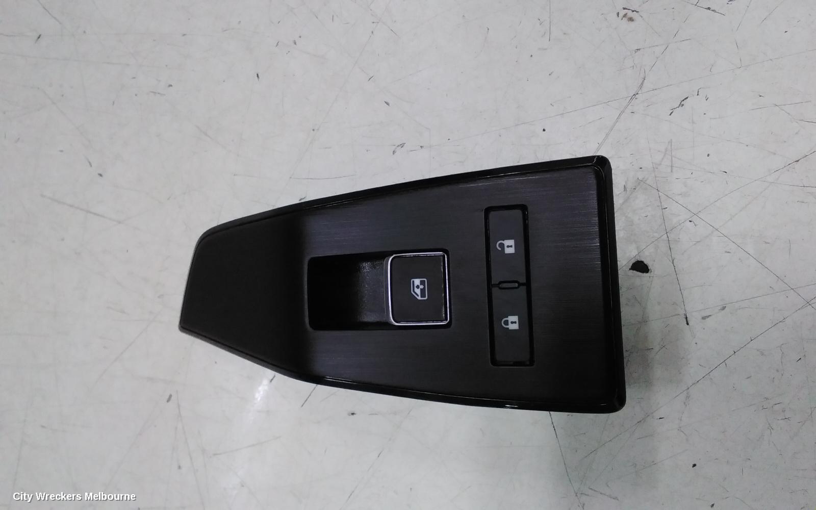NISSAN XTRAIL PWR DR WIND SWITCH, T33, LH FRONT, W/ BLACK INSERT, 08/2022 ONWARDS