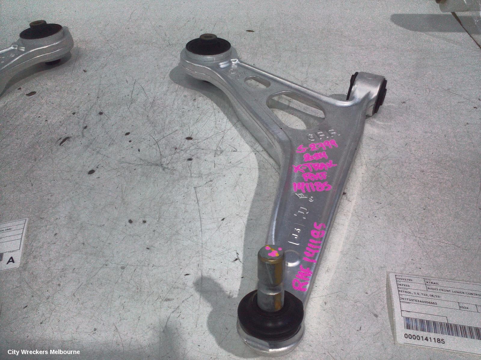 NISSAN XTRAIL RIGHT FRONT LOWER CONTROL ARM, PETROL, 2.5, T33, 08/2022 ONWARDS