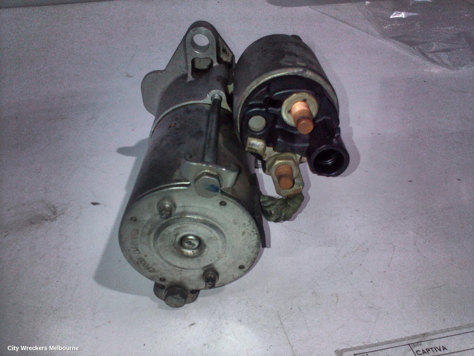 HOLDEN CAPTIVA STARTER, PETROL, 2.4, CG, 01/2011 - 06/2018