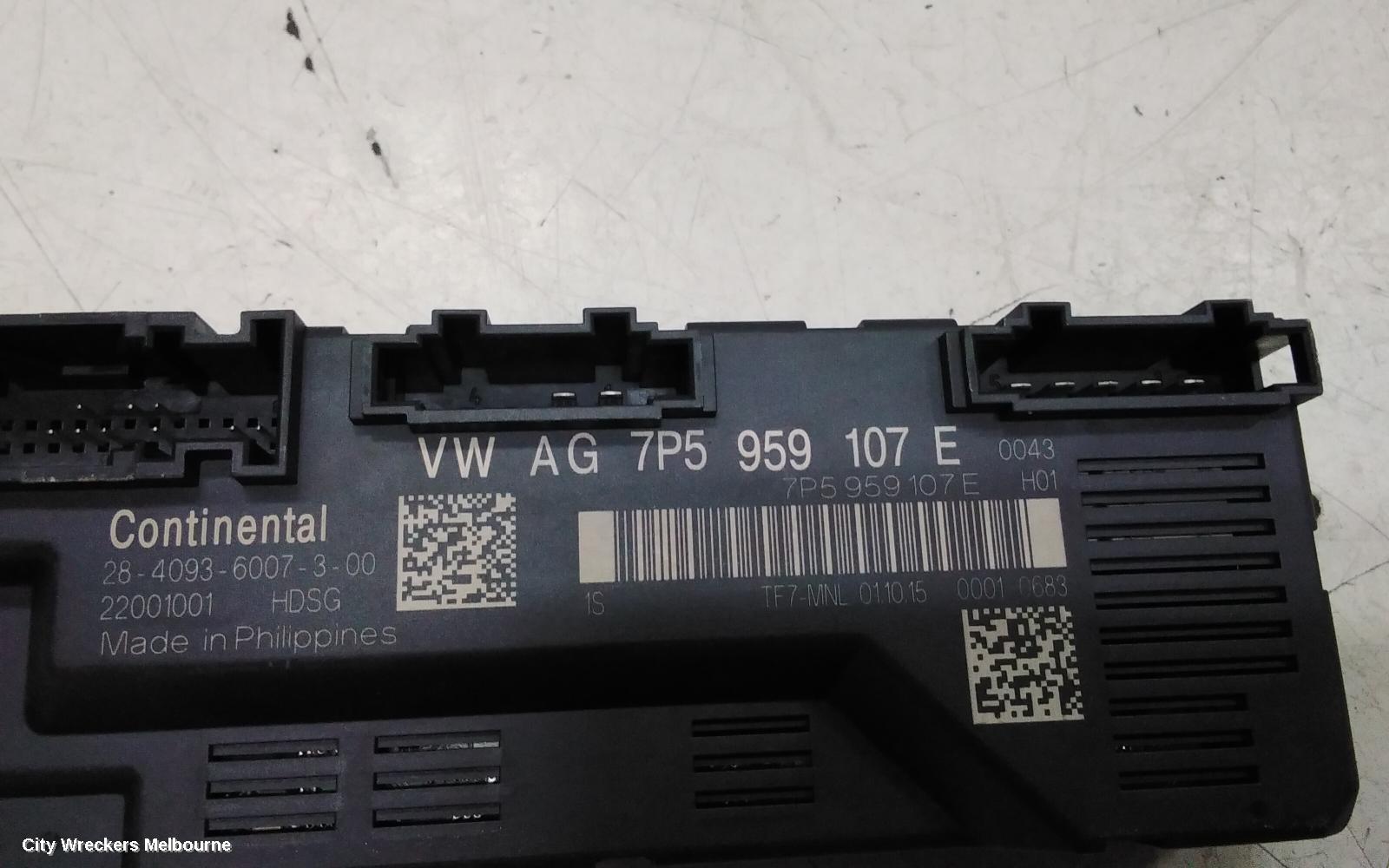 PORSCHE CAYENNE, 92A, 07/2010 - 04/2018, P/N 7P5 959 107 E  / TAILGATE CONTROL MODULE : 141250