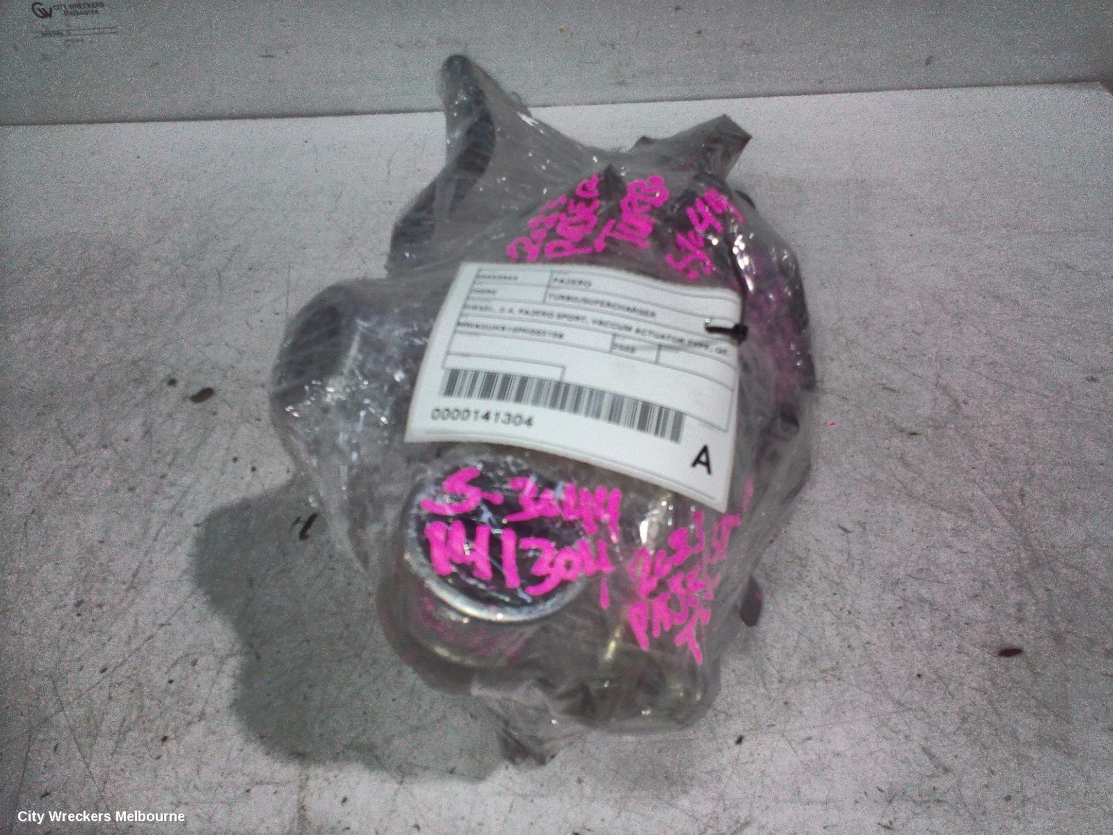 MITSUBISHI PAJERO TURBO SUPERCHARGER, DIESEL, 2.4, PAJERO SPORT, VACCUM ACTUATOR TYPE, QE-QF, 10/2015 ONWARDS