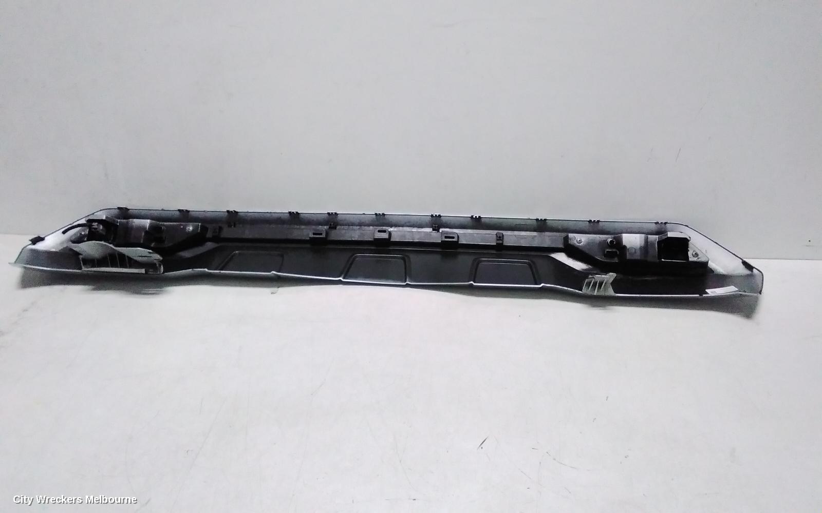 MITSUBISHI PAJERO REAR BUMPER, BUMPER BAR LOWER MOULDING, PAJERO SPORT, QF, SILVER, 11/2019 - 02/2024