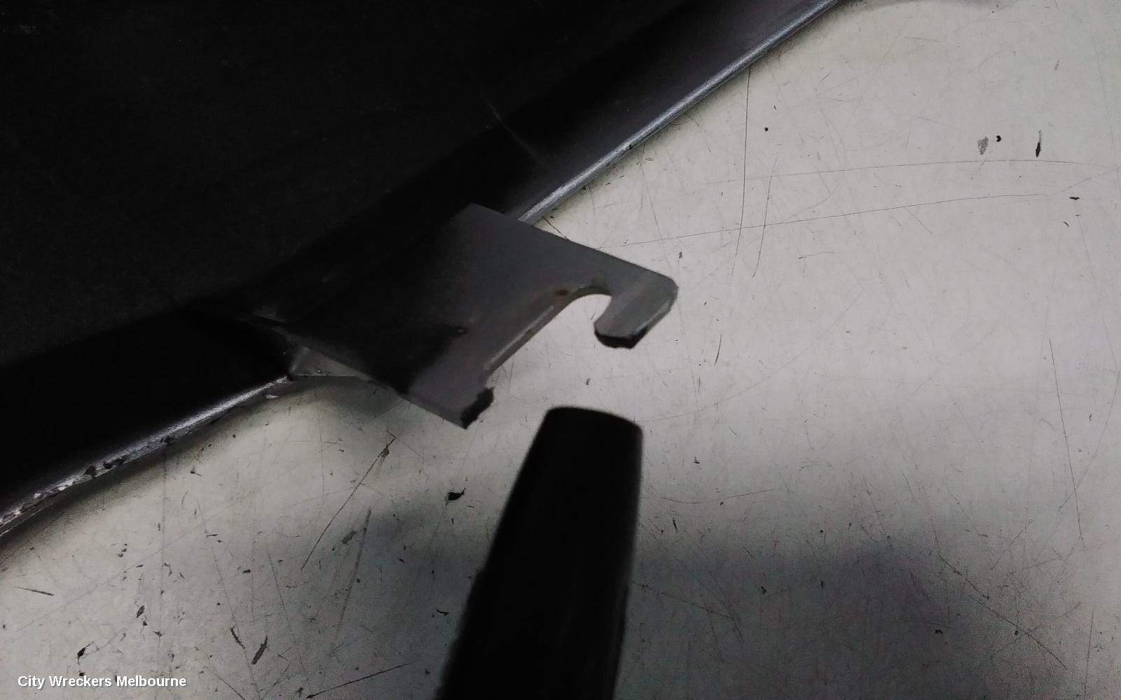 MITSUBISHI PAJERO REAR BUMPER, BUMPER BAR LOWER MOULDING, PAJERO SPORT, QF, SILVER, 11/2019 - 02/2024