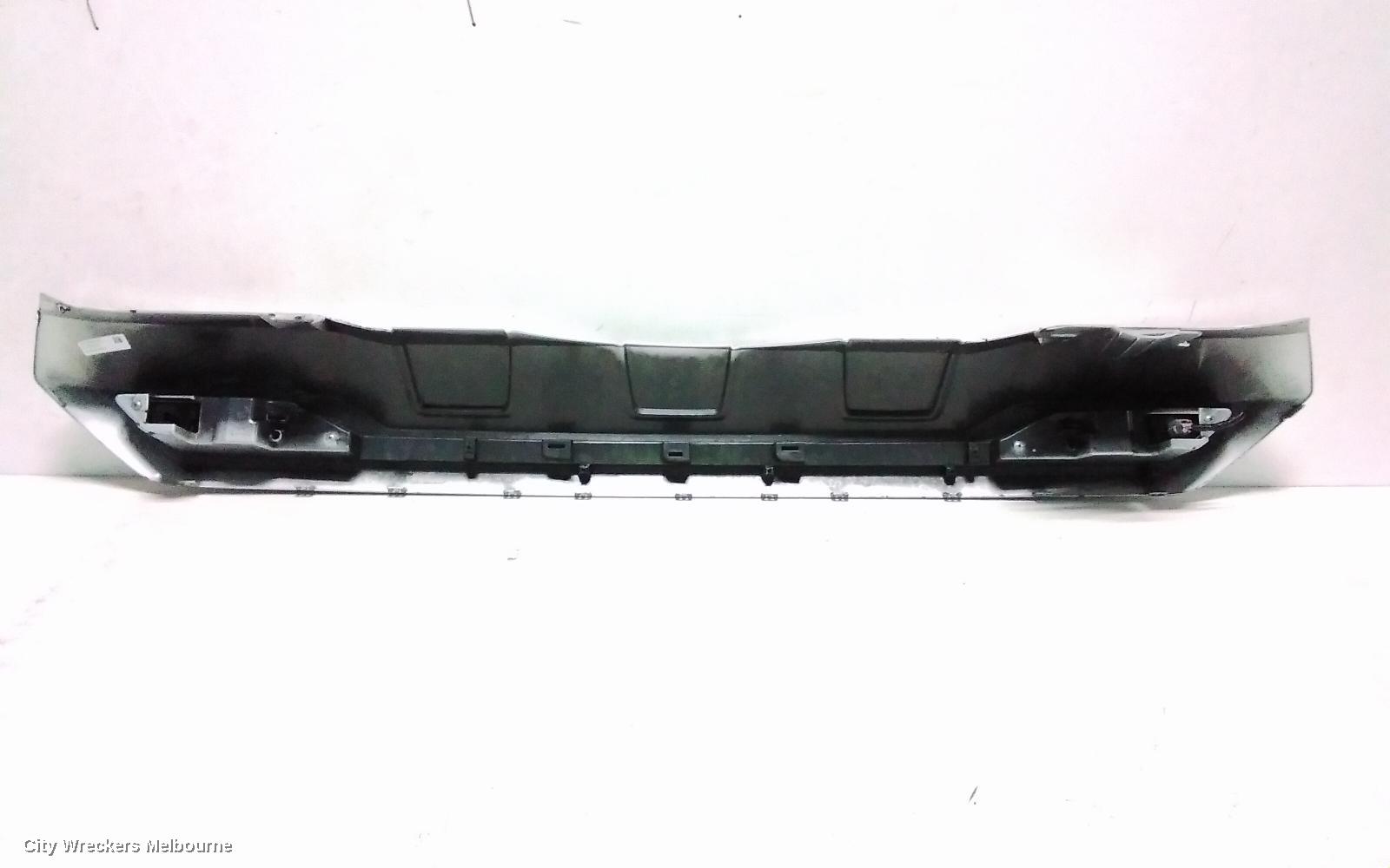MITSUBISHI PAJERO REAR BUMPER, BUMPER BAR LOWER MOULDING, PAJERO SPORT, QF, SILVER, 11/2019 - 02/2024