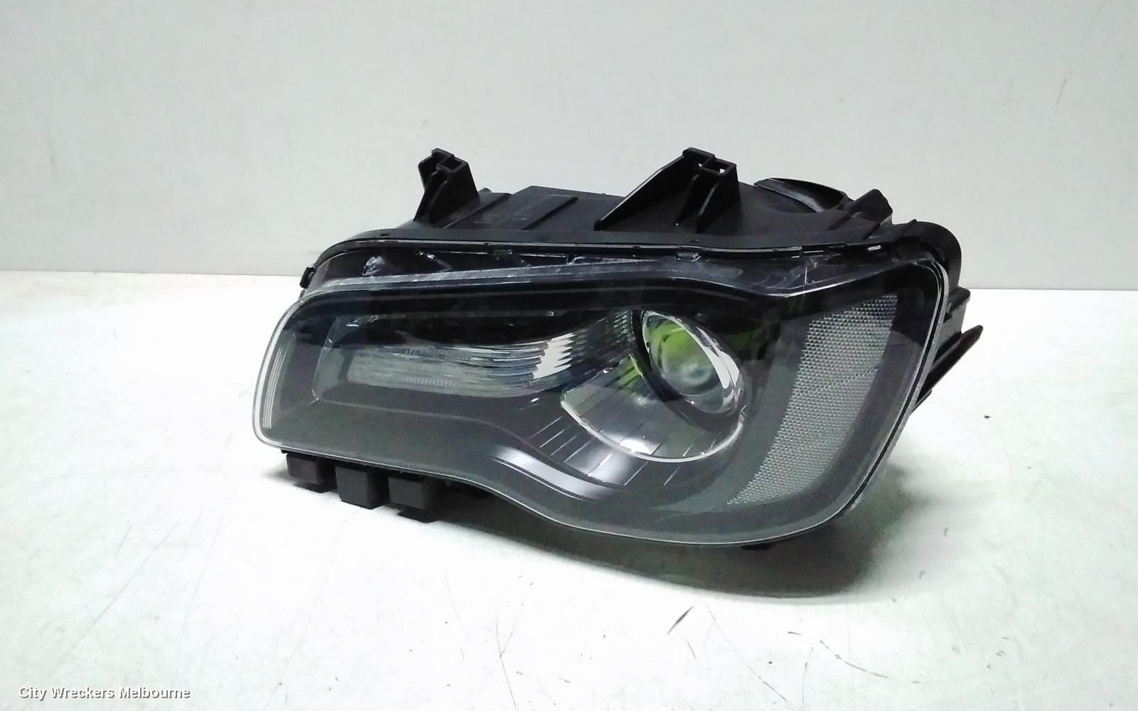 CHRYSLER 300C LEFT HEADLAMP, LX2, XENON, W/ BLACK BEZEL TYPE, 01/2015 - 12/2021