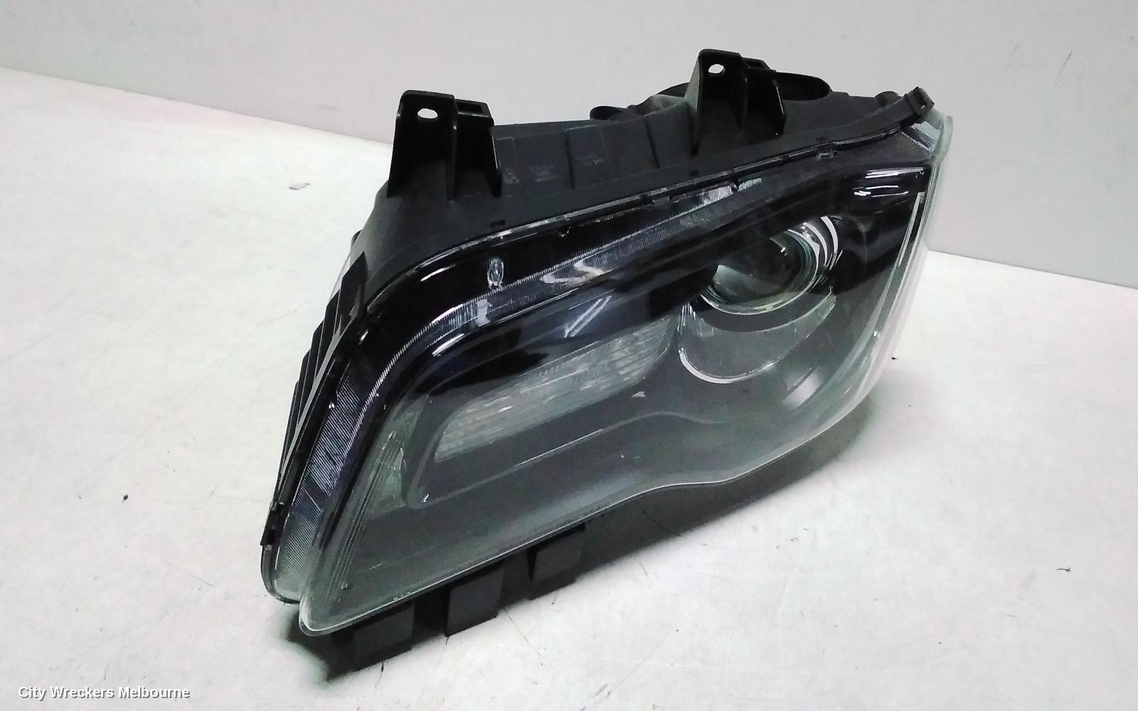 CHRYSLER 300C LEFT HEADLAMP, LX2, XENON, W/ BLACK BEZEL TYPE, 01/2015 - 12/2021