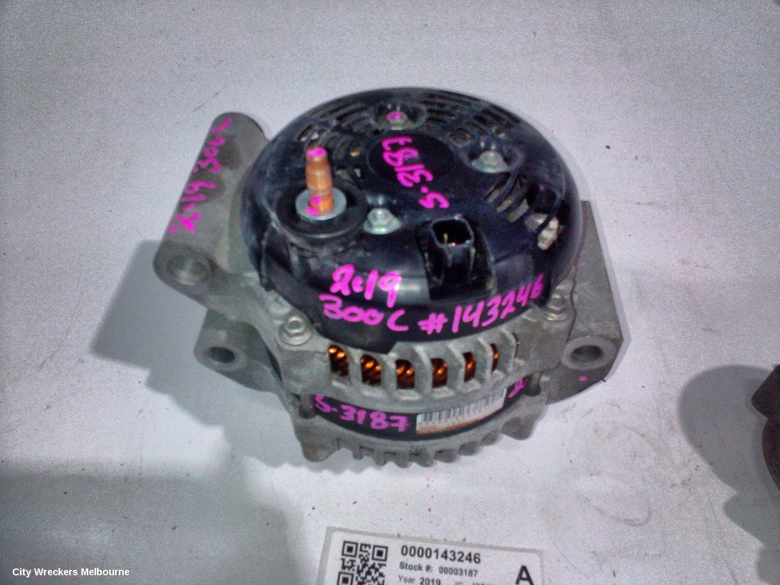 CHRYSLER 300C ALTERNATOR, PETROL, 6.4, LX, 12/2011 - 12/2021