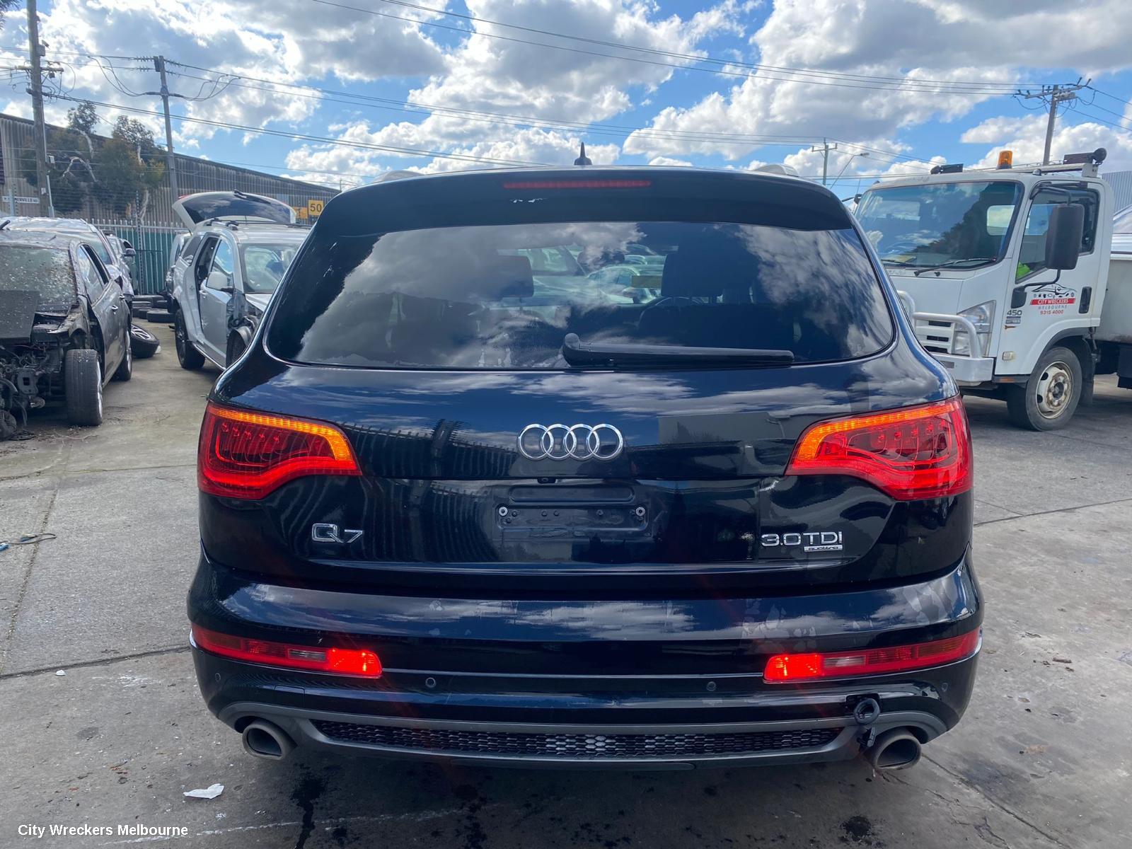 AUDI Q7 BOOTLID/TAILGATE, TAILGATE, 4L, 10/2009 - 08/2015
