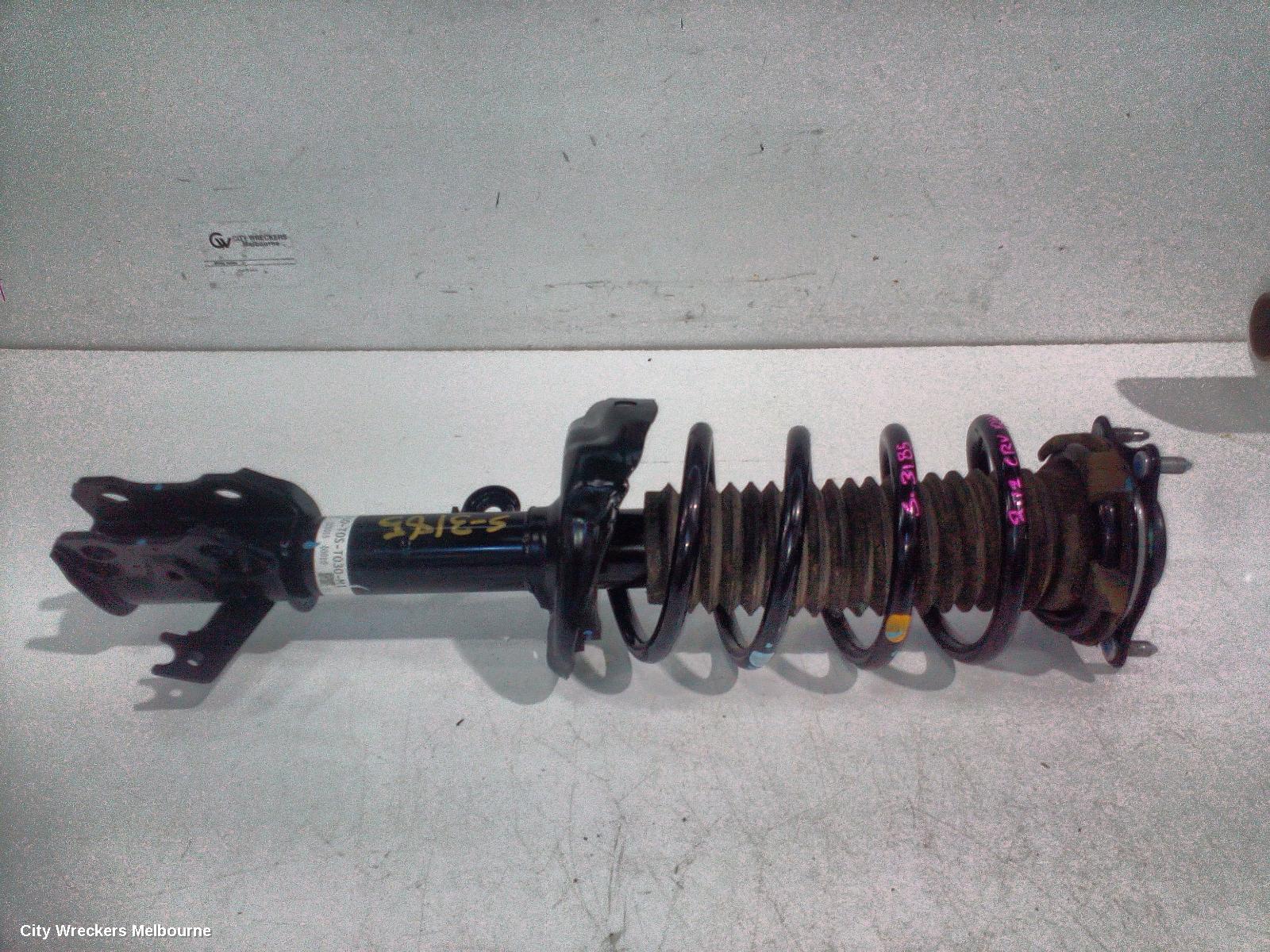 HONDA CRV RIGHT FRONT STRUT, RM, PETROL, 11/2012 - 10/2014