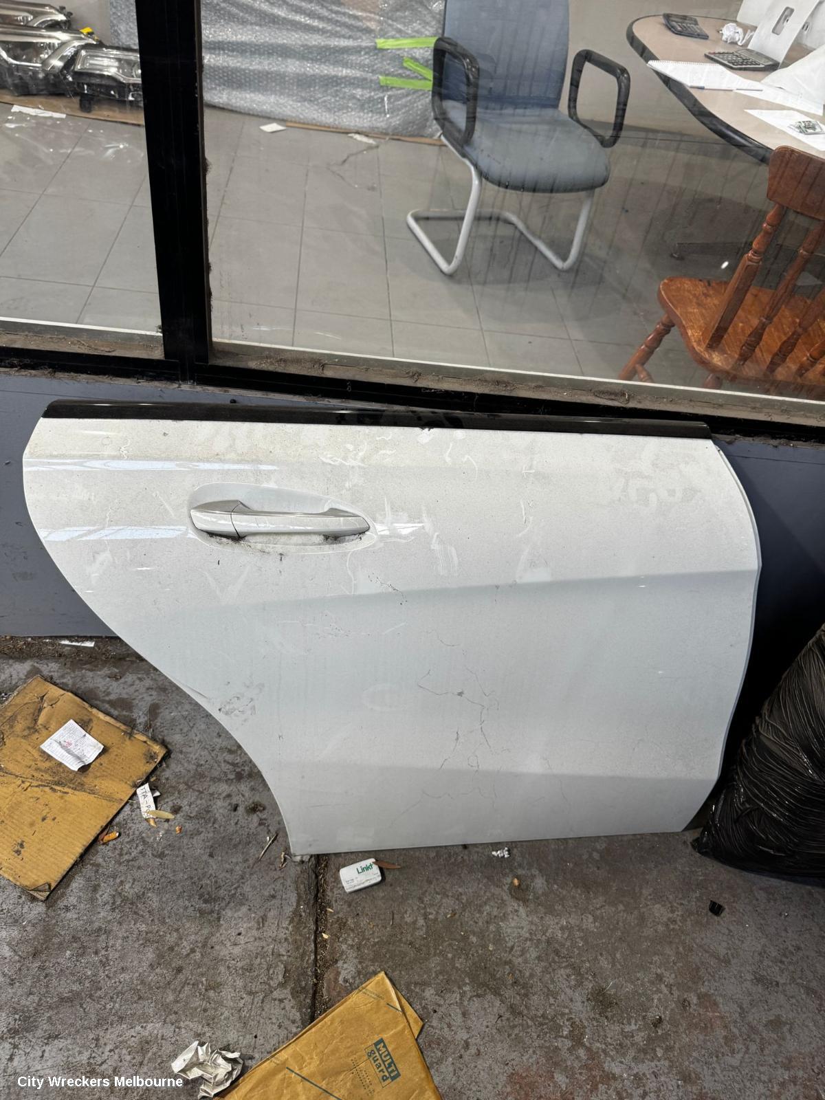 MERCEDES CLA CLASS RIGHT REAR DOOR, C117/X117, COUPE/WAGON, 09/2013 - 01/2019