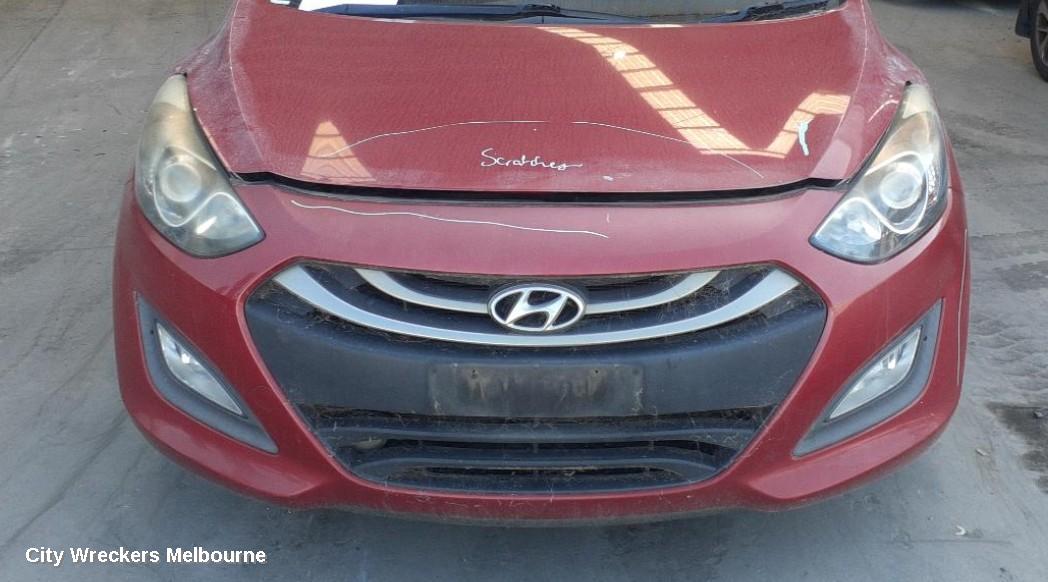 HYUNDAI I30 FRONT BUMPER, GD, 5DR HATCH, NON H/LAMP WASHER TYPE, 03/2012 - 04/2017