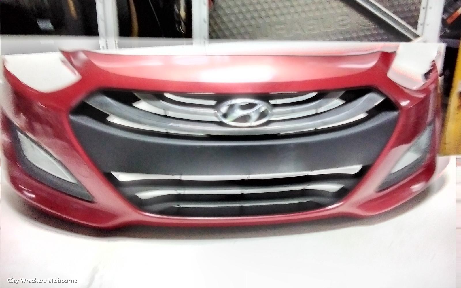 HYUNDAI I30 FRONT BUMPER, GD, 5DR HATCH, NON H/LAMP WASHER TYPE, 03/2012 - 04/2017