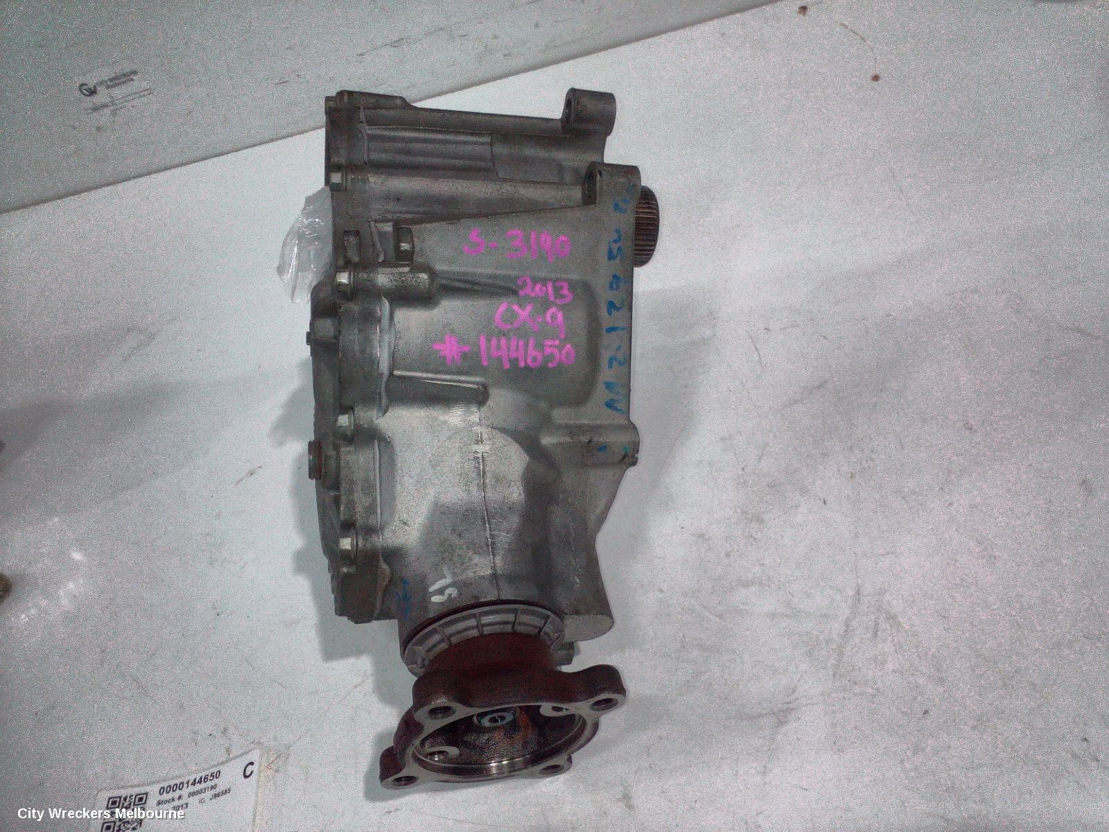 MAZDA CX9 TRANSFER CASE, AUTO, PETROL, 3.7, TB, 12/2007 - 12/2015