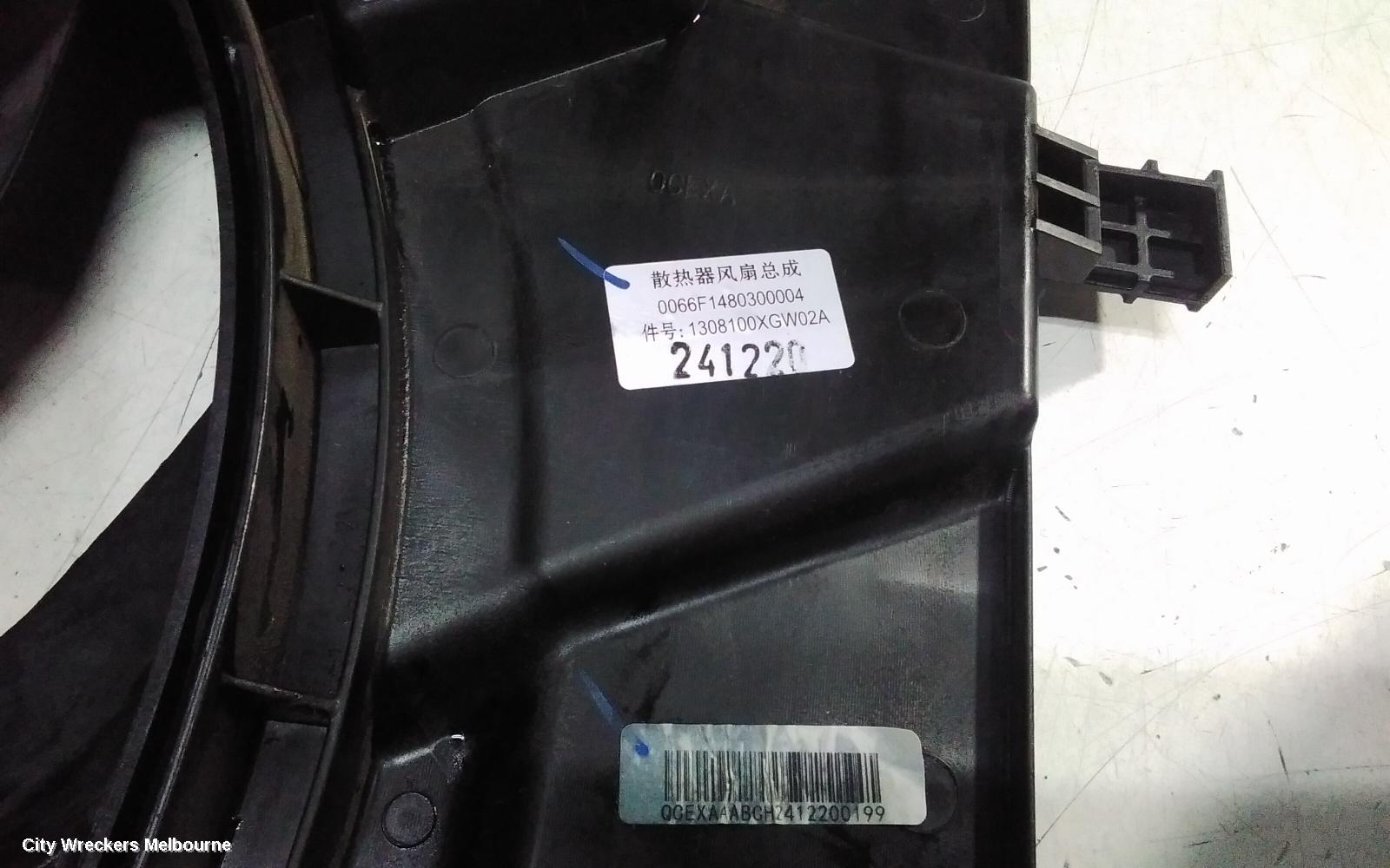 HAVAL JOLION FAN, A02, RADIATOR FAN, PETROL, 1.5, TURBO, 04/2024 ONWARDS