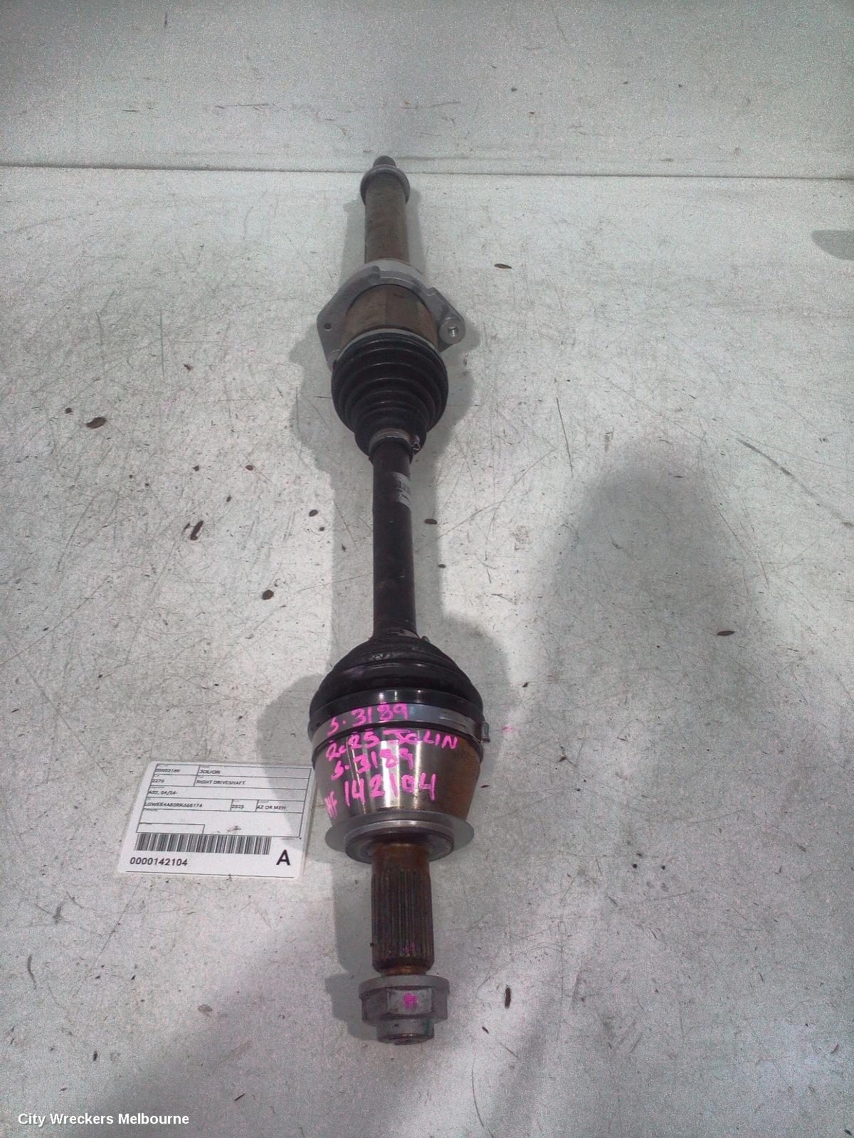 HAVAL JOLION RIGHT DRIVESHAFT, A02, 04/2024 ONWARDS