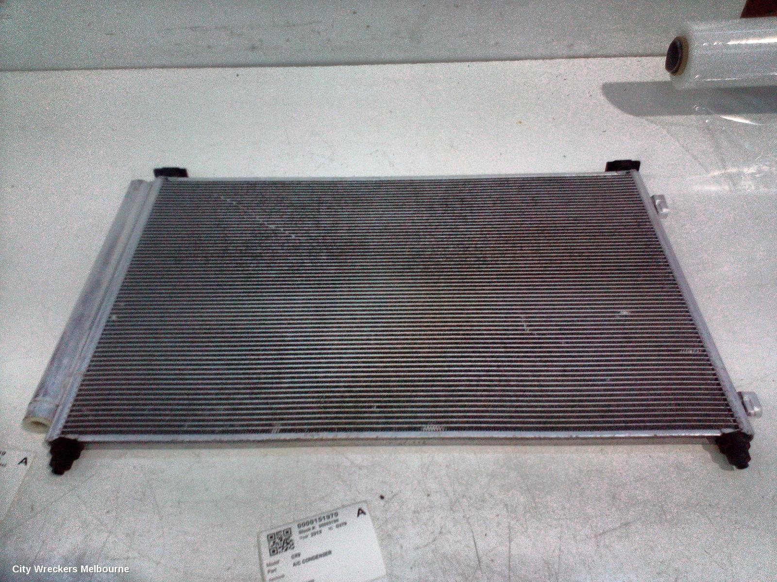 MAZDA CX9 A/C CONDENSER, TB, 12/2007 - 12/2015