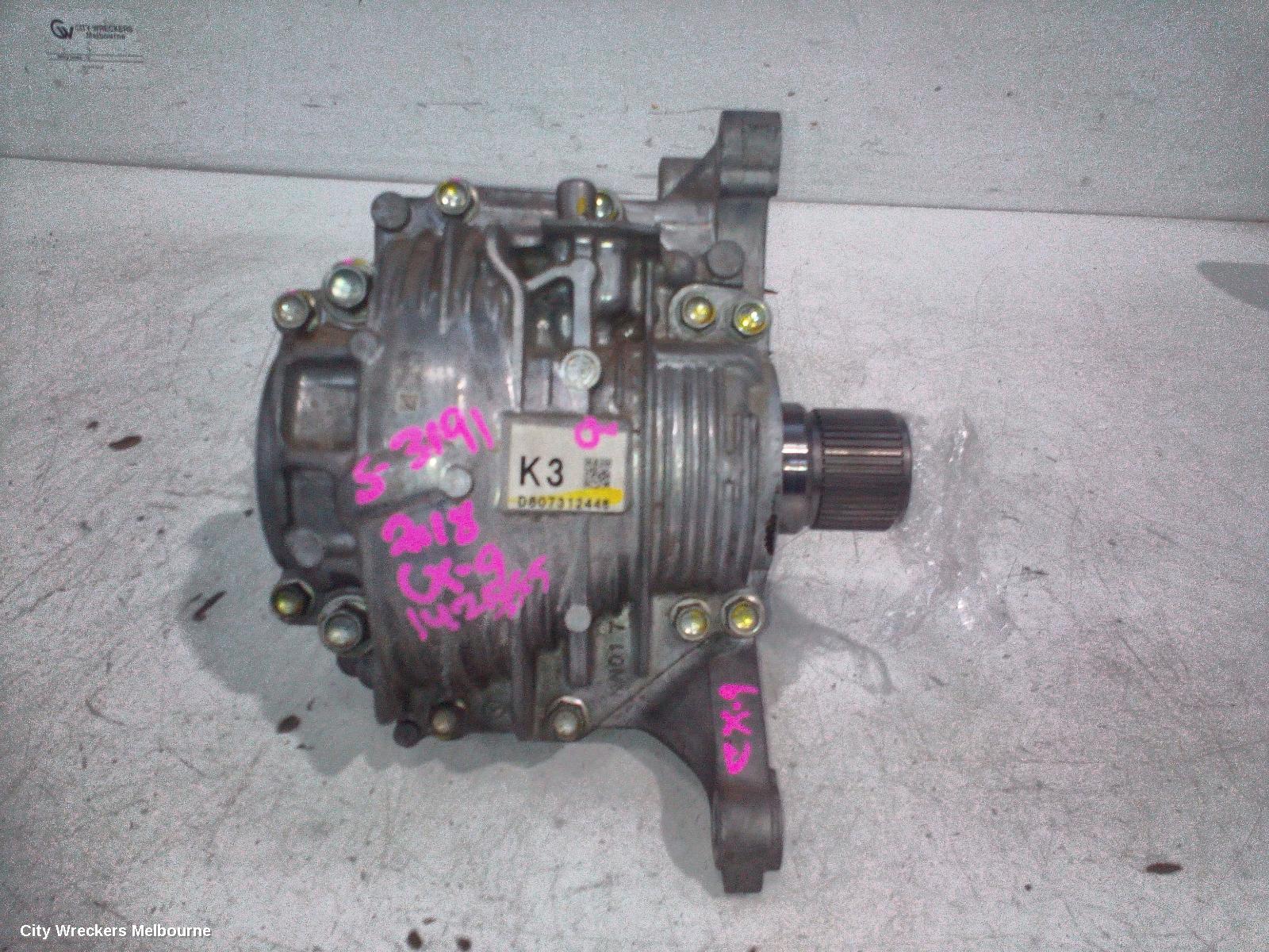 MAZDA CX9 TRANSFER CASE, TC, AUTO, PETROL, 2.5, TURBO, 07/2016 - 12/2024