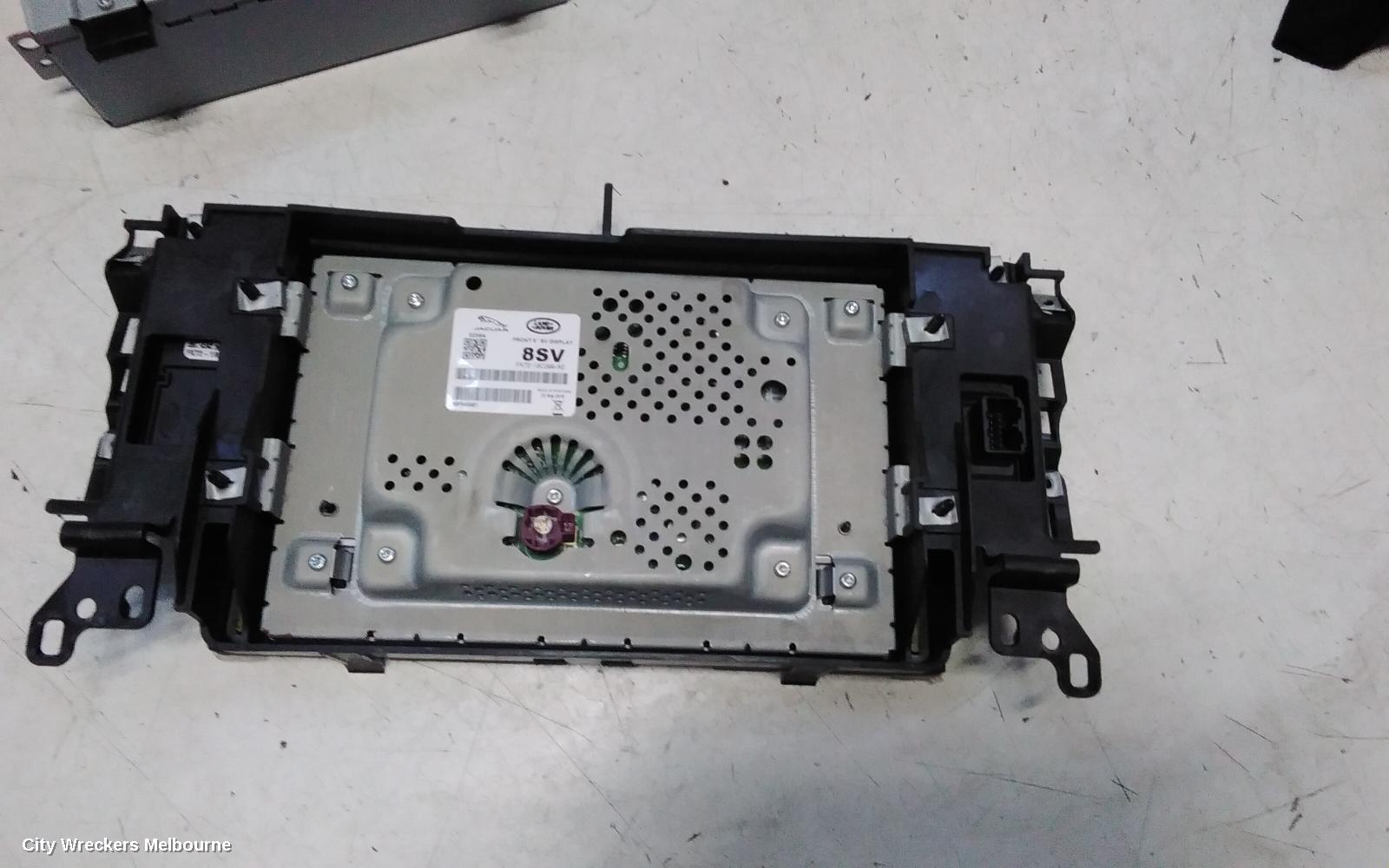 LAND ROVER DISCOVERY SPORT RADIO/CD/DVD/SAT/TV, DISPLAY UNIT, 8IN TOUCHSCREEN, L550, 01/2015 - 06/2019