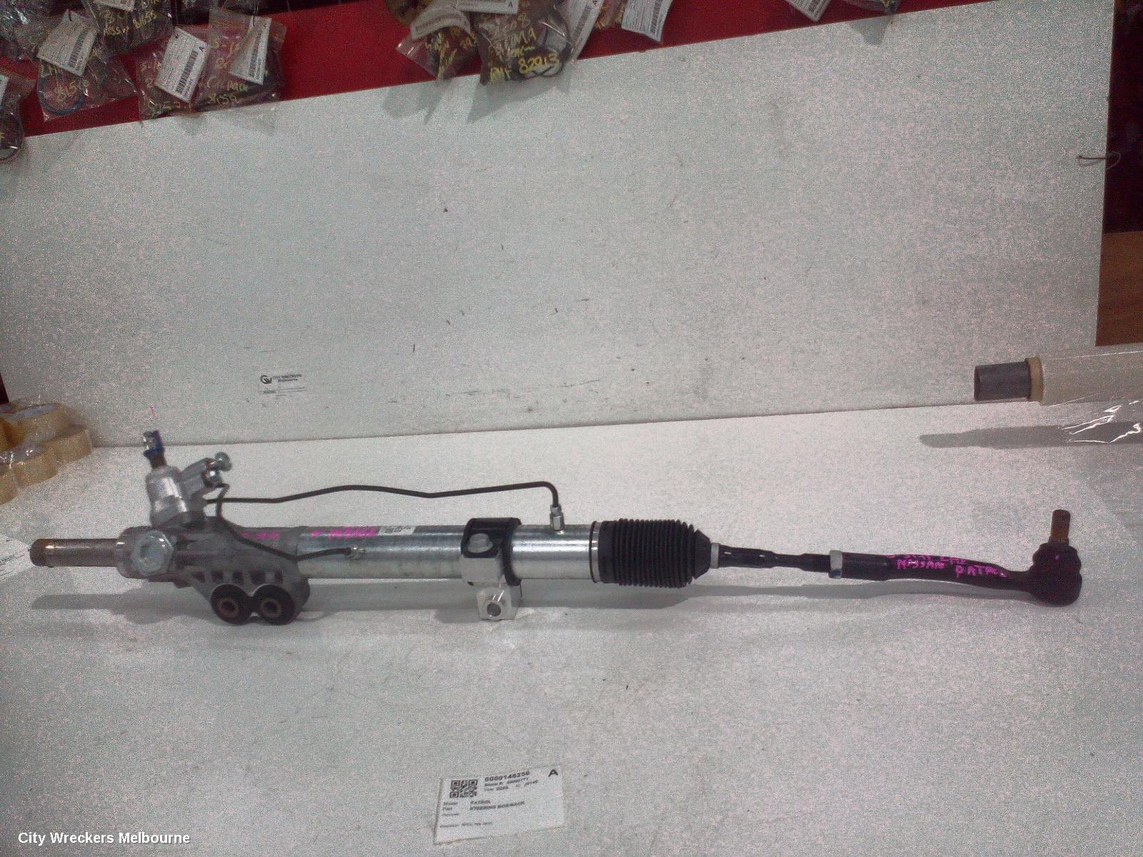 NISSAN PATROL STEERING BOX/RACK, TI/TI-L, Y62, 10/2017 ONWARDS