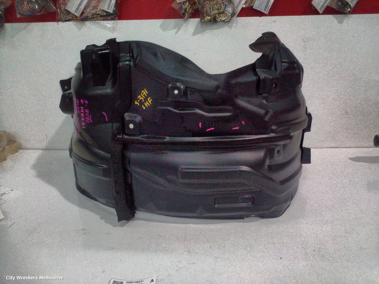 NISSAN PATROL LEFT GUARD LINER, FRONT, Y62, 11/2012 ONWARDS