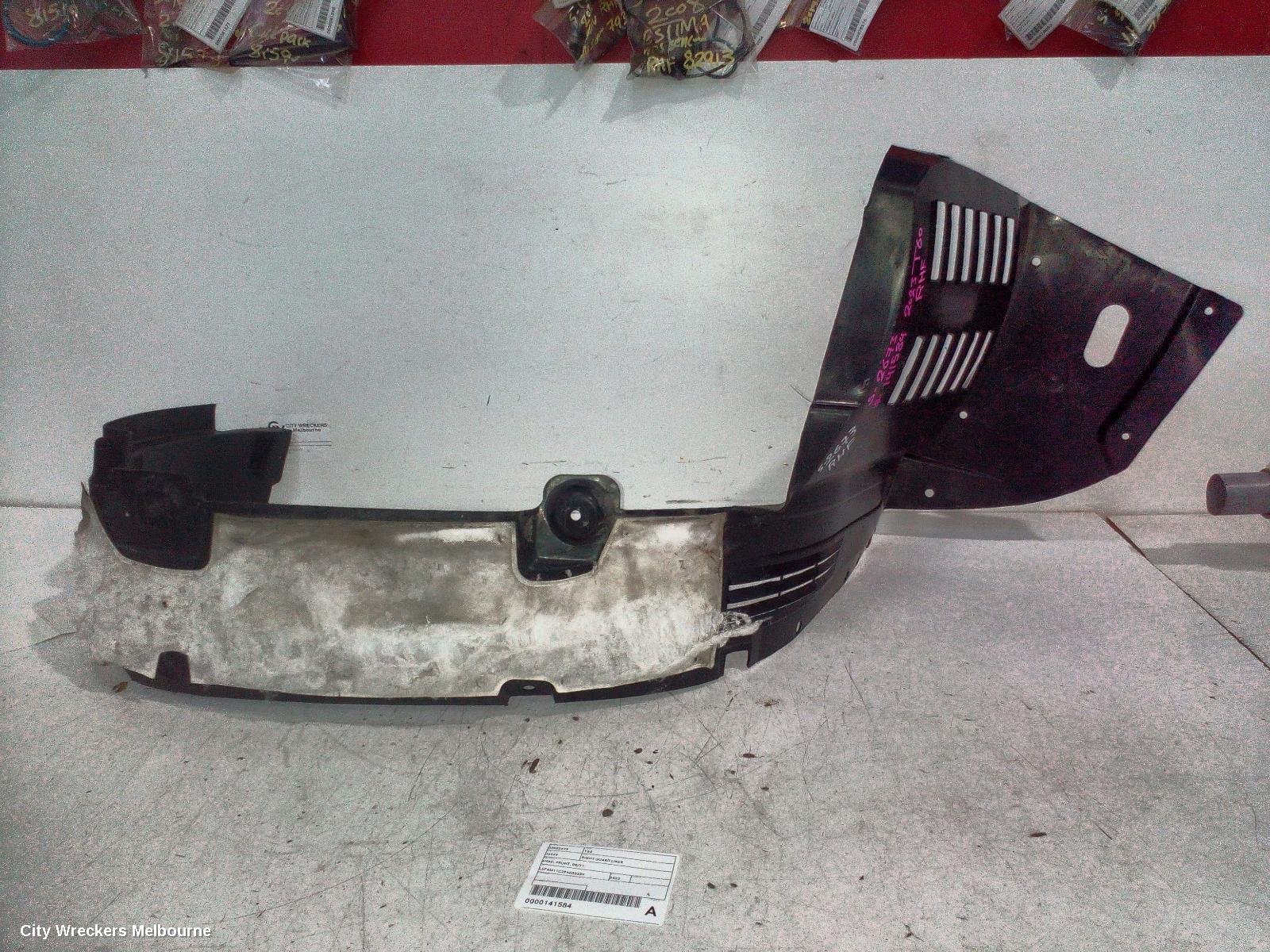 LDV T60 RIGHT GUARD LINER, SK8C, FRONT, 08/2021 ONWARDS