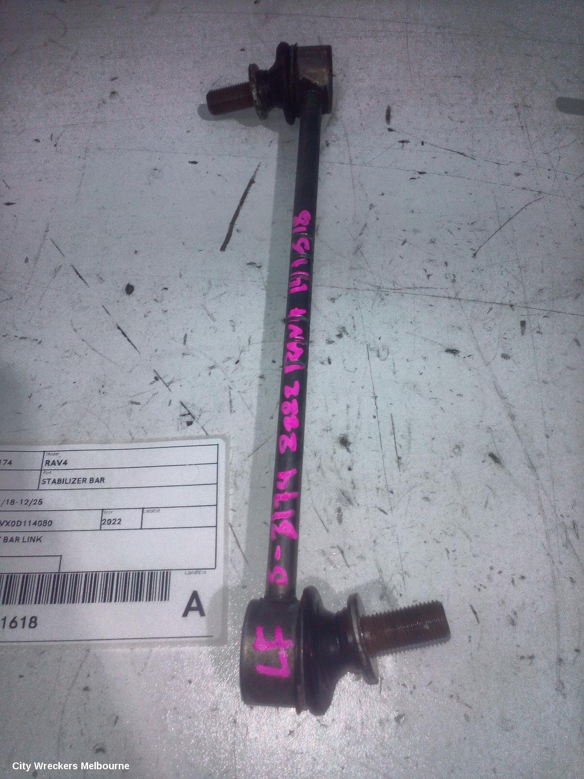 TOYOTA RAV4 STABILISER BAR, XA50, 11/2018 - 12/2025