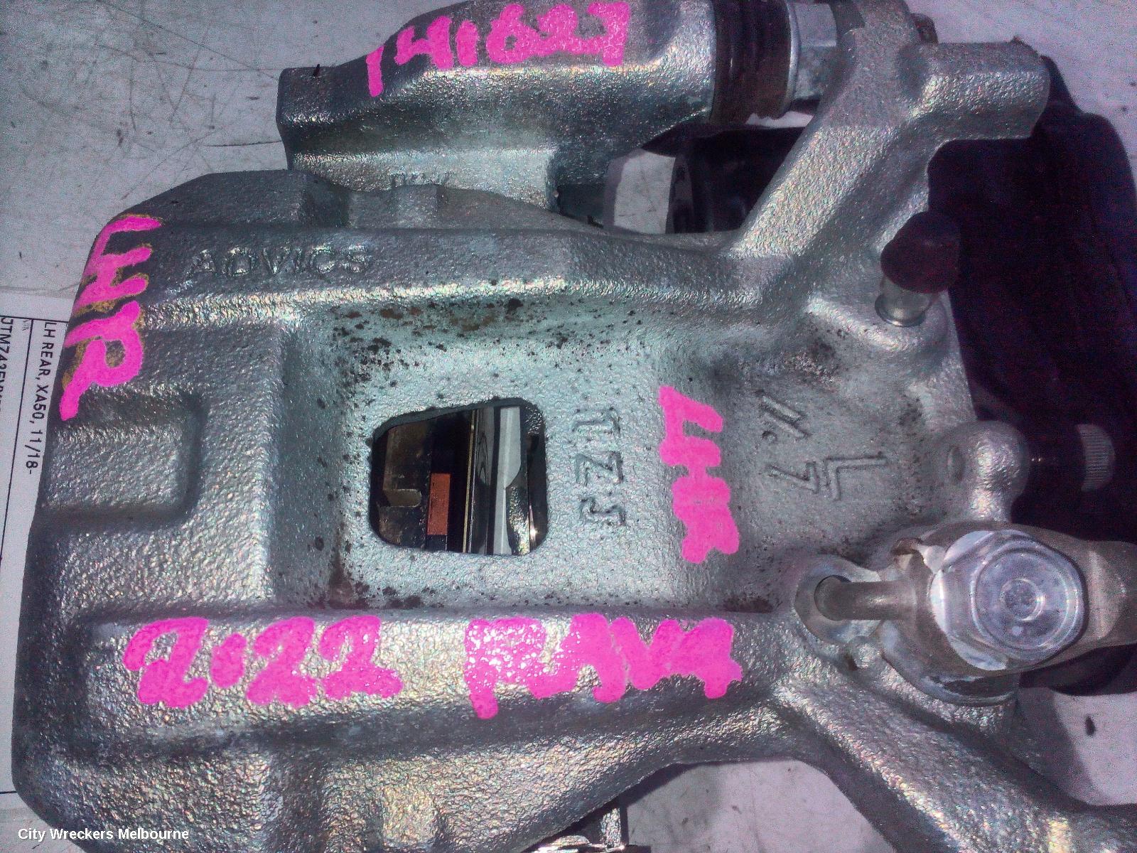 TOYOTA RAV4 CALIPER, LH REAR, XA50, 11/2018 ONWARDS
