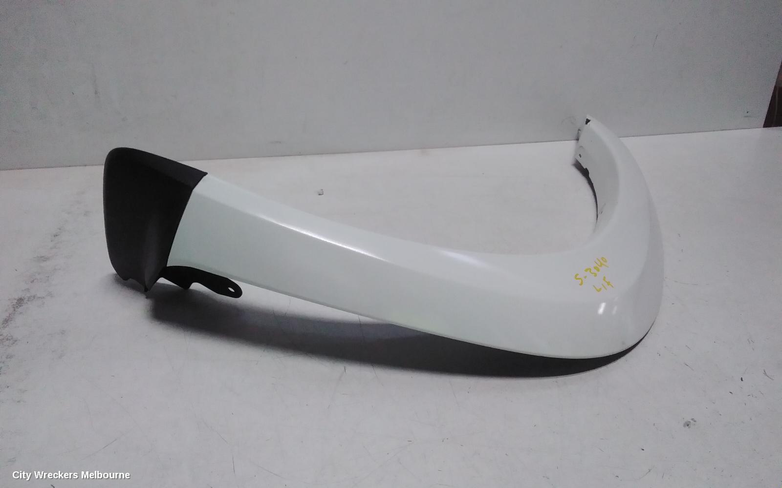 ISUZU DMAX WHEEL ARCH FLARE, LH FRONT, RA, 10/2008 - 05/2012