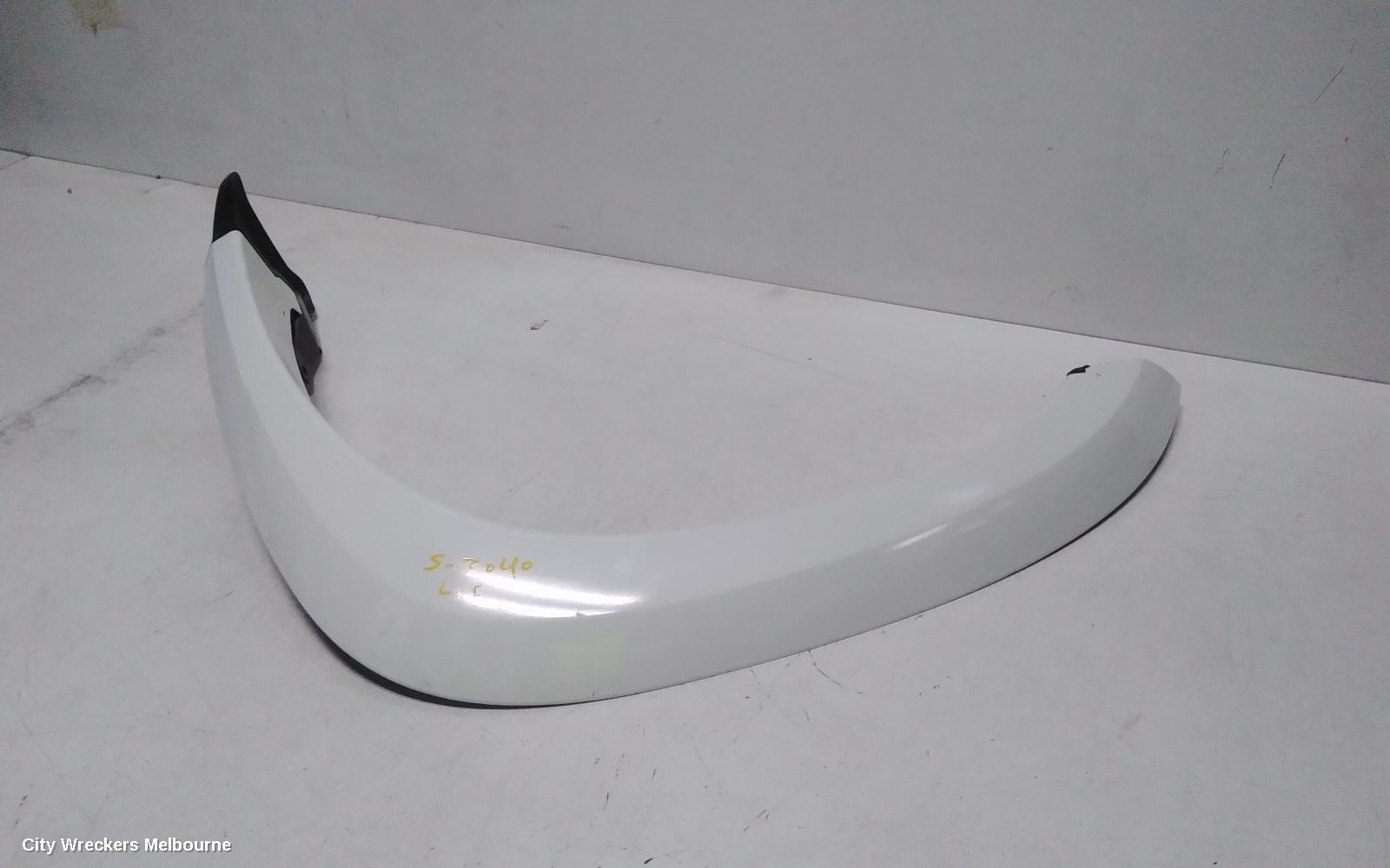 ISUZU DMAX WHEEL ARCH FLARE, LH FRONT, RA, 10/2008 - 05/2012