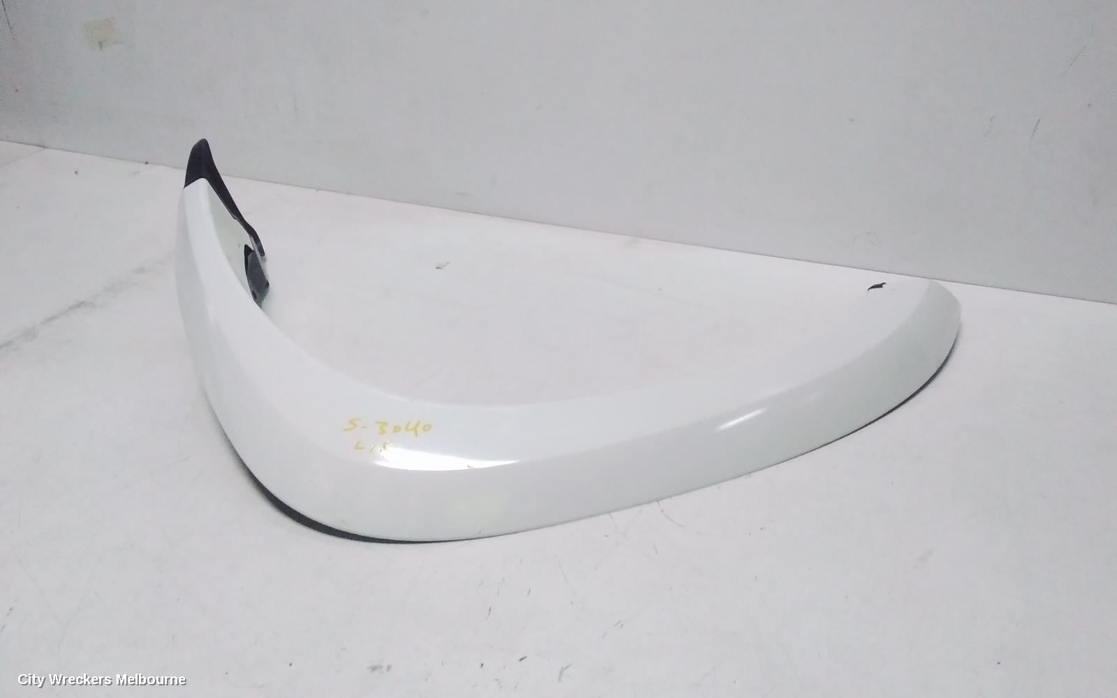 ISUZU DMAX WHEEL ARCH FLARE, LH FRONT, RA, 10/2008 - 05/2012